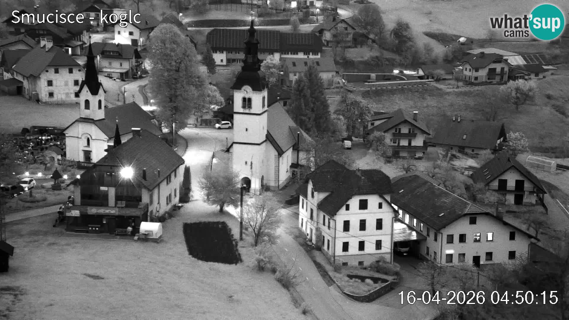 Spletna kamera Šentjošt smučišče – Pogled v živo na zgornji del proge