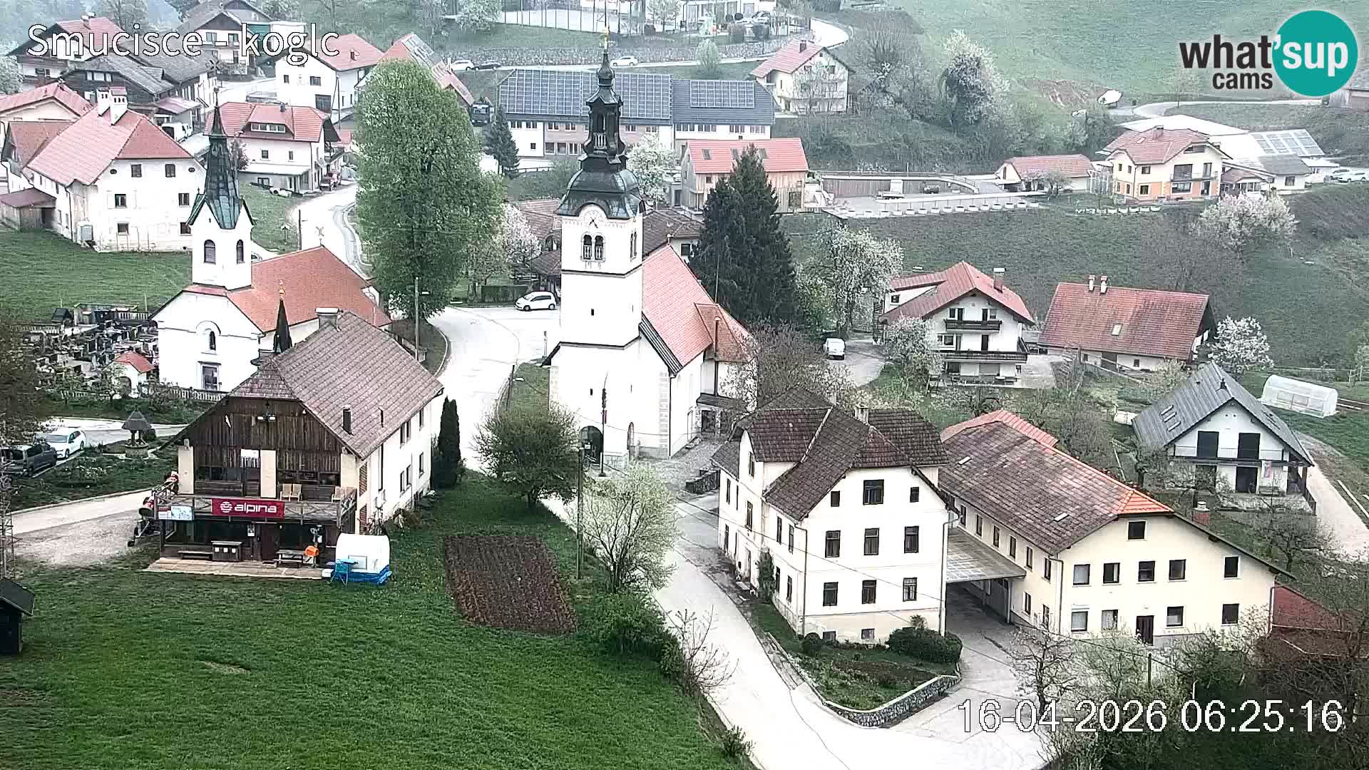 Webcam estación de esquí Šentjošt – Vista en vivo de la pista superior