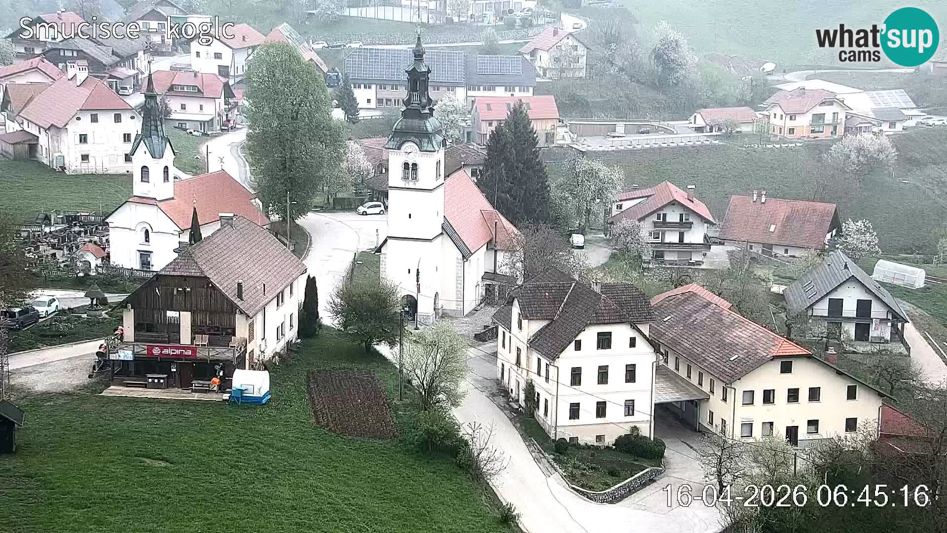 Skikamera Šentjošt – Liveblick auf den oberen Pistenbereich