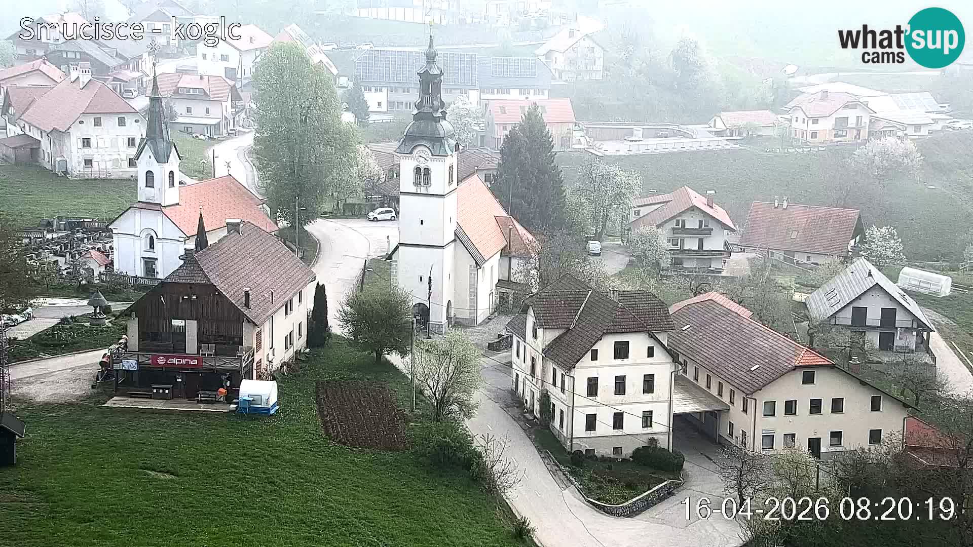 Šentjošt Ski Webcam – Upper Slope Live View