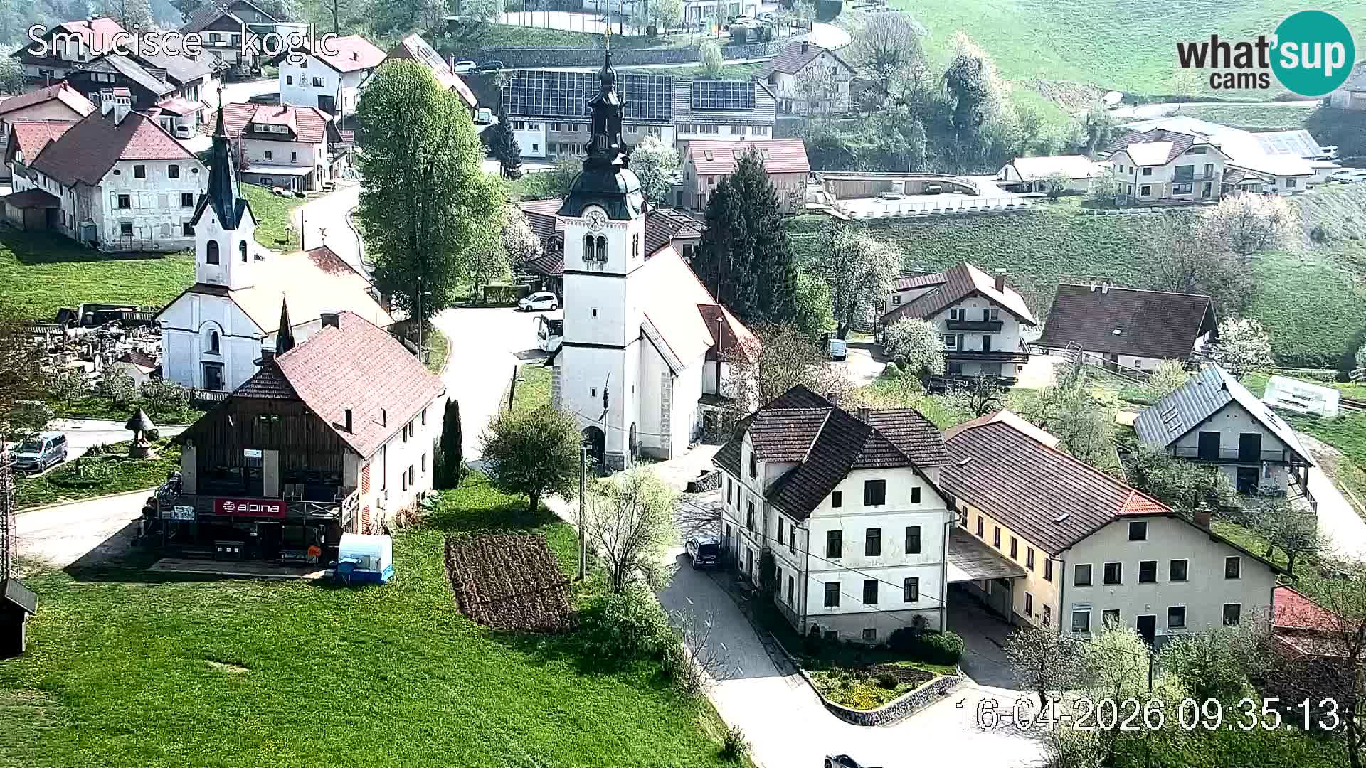 Šentjošt Ski Webcam – Upper Slope Live View