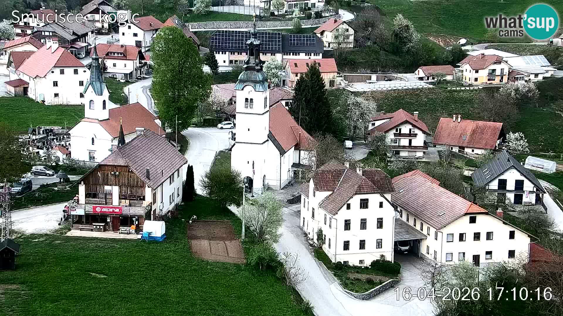 Skikamera Šentjošt – Liveblick auf den oberen Pistenbereich