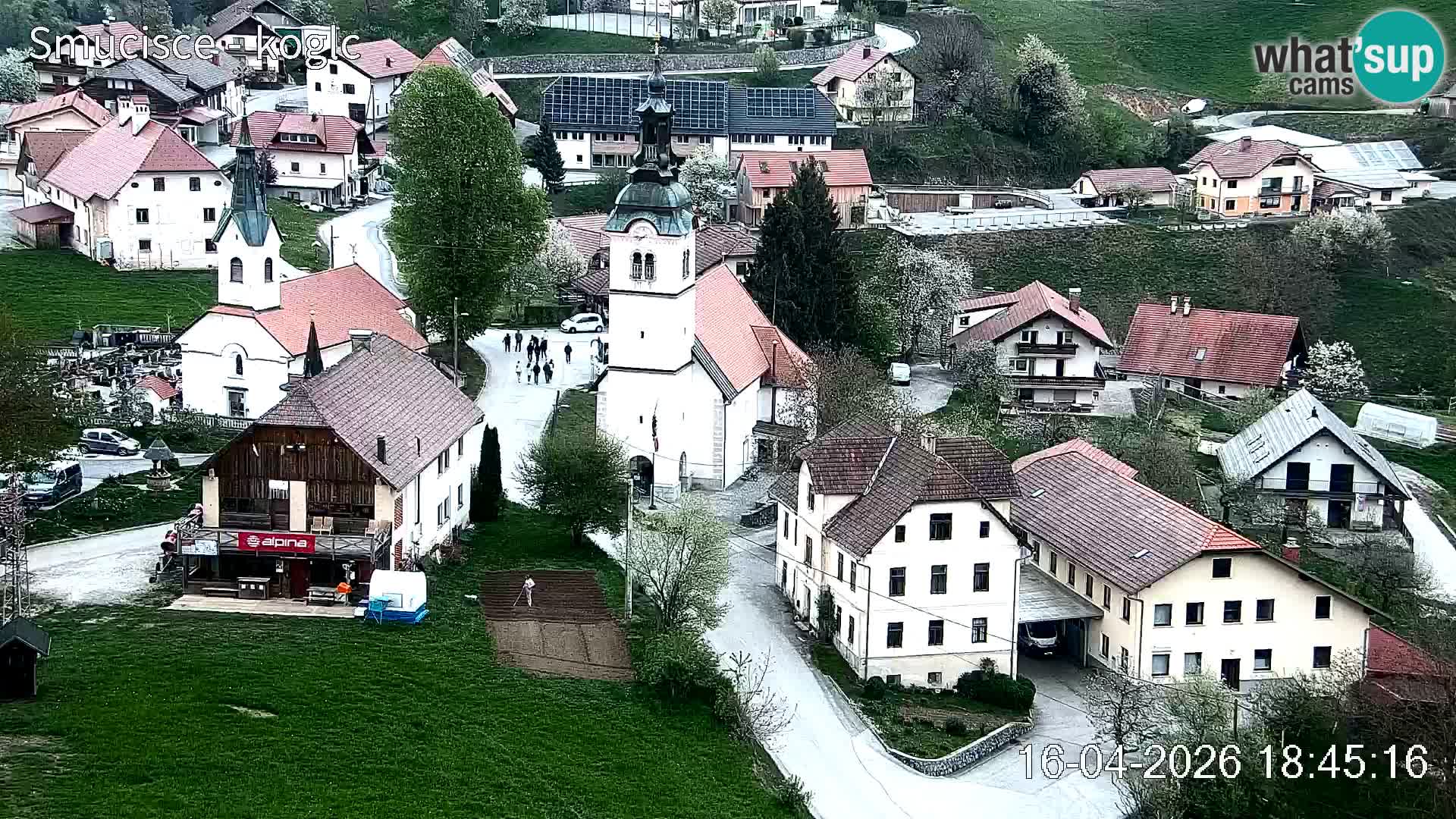 Webcam estación de esquí Šentjošt – Vista en vivo de la pista superior