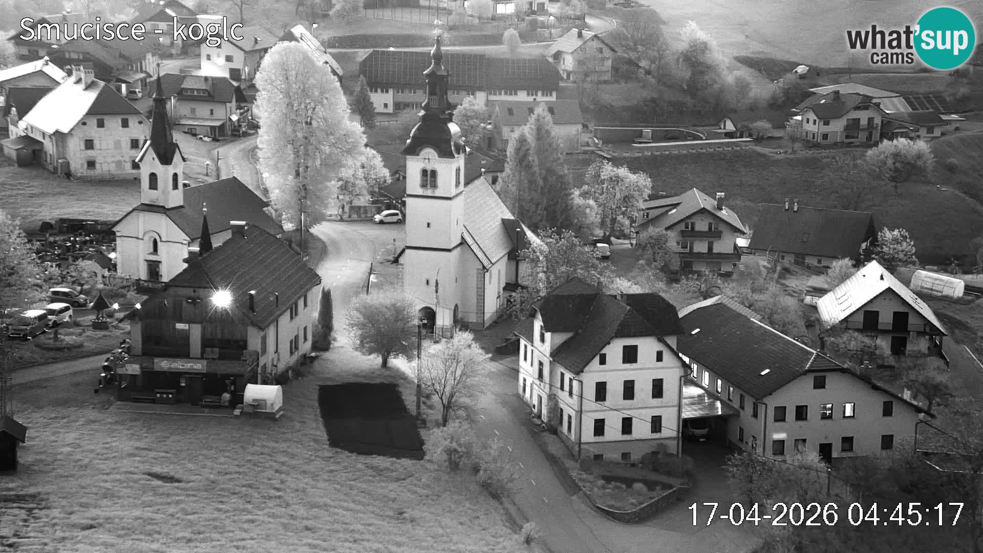 Web kamera Šentjošt skijalište – Pogled uživo na gornji dio staze