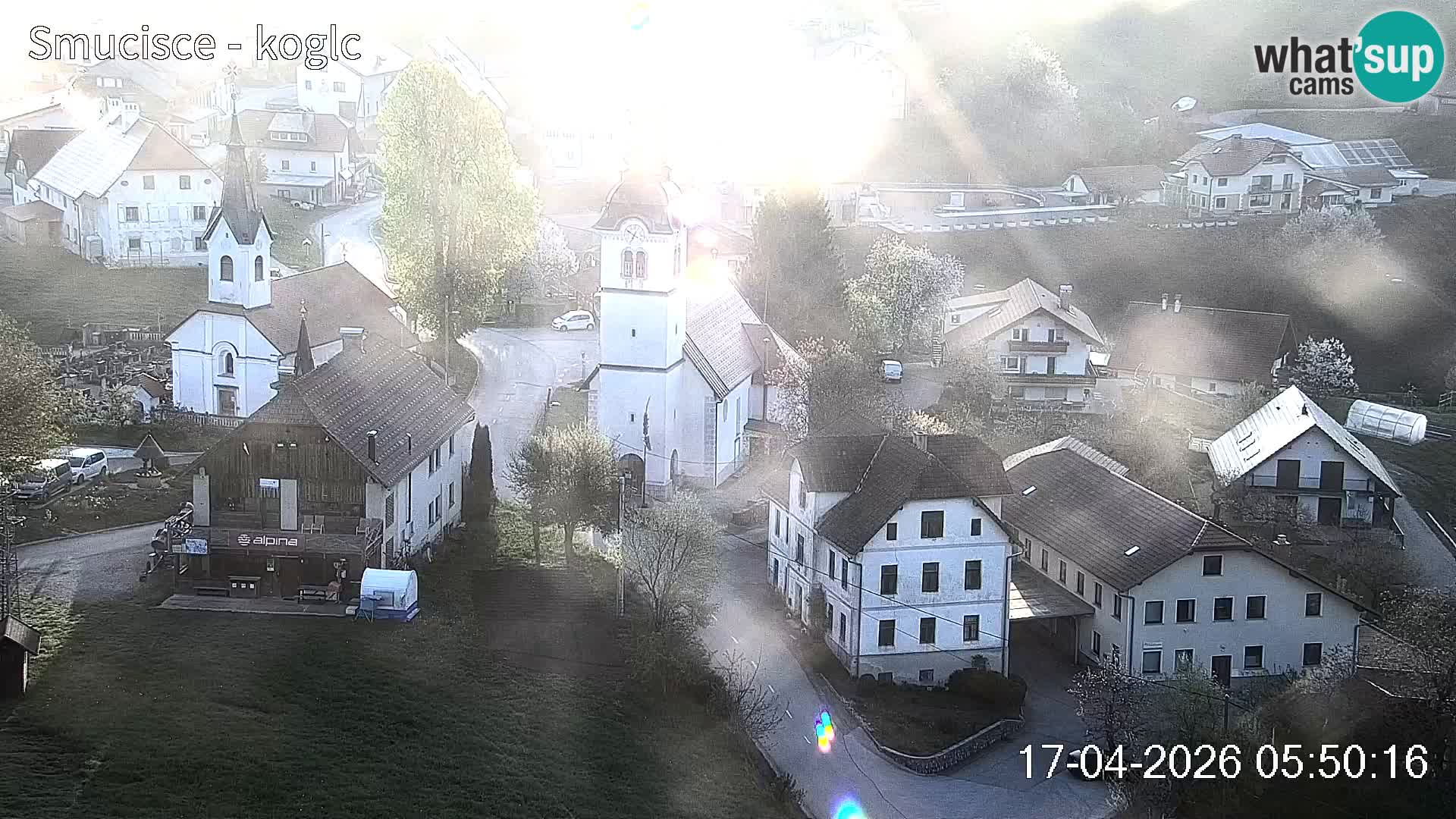 Webcam station de ski Šentjošt – Vue en direct des pistes supérieures