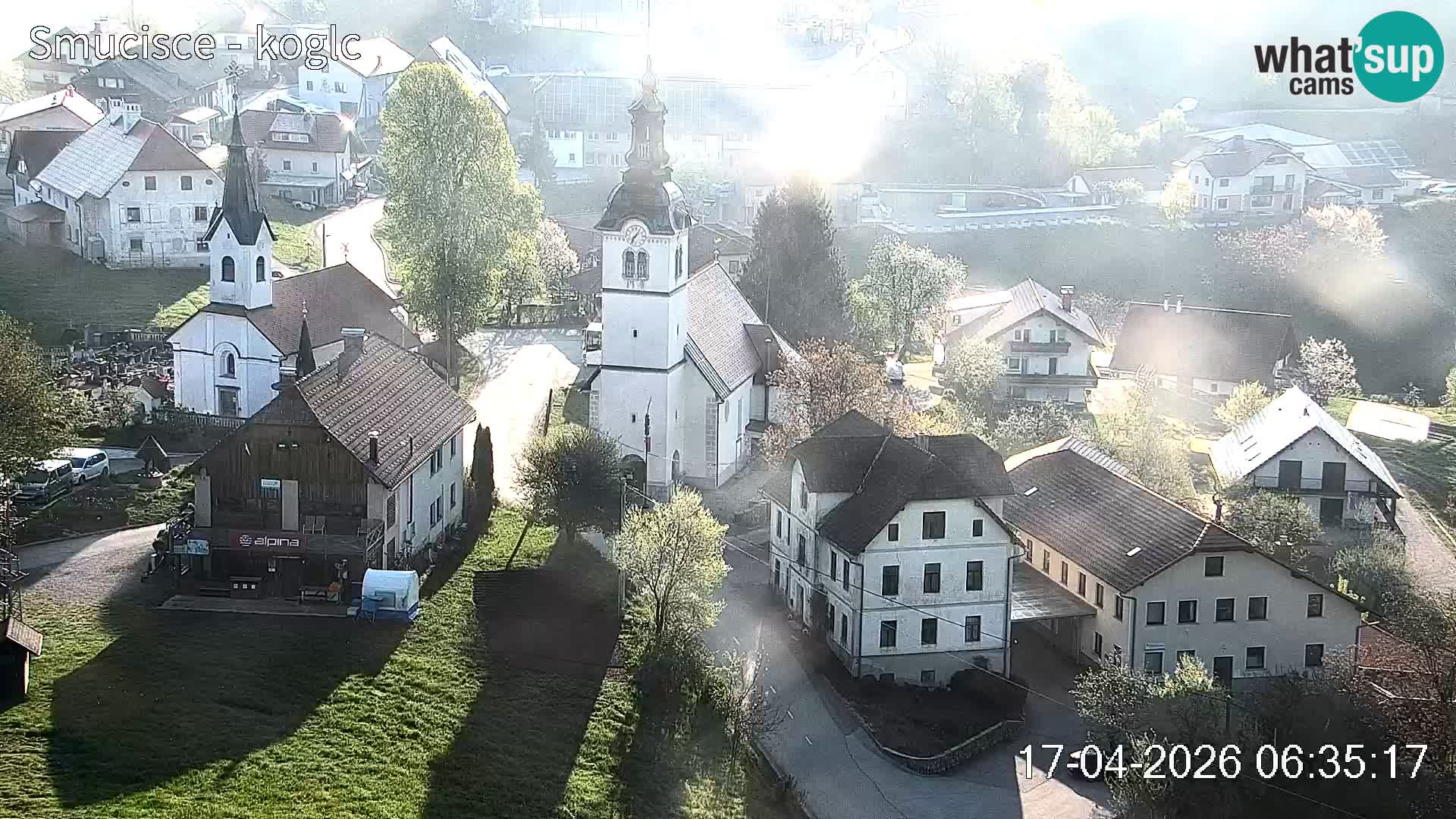 Spletna kamera Šentjošt smučišče – Pogled v živo na zgornji del proge