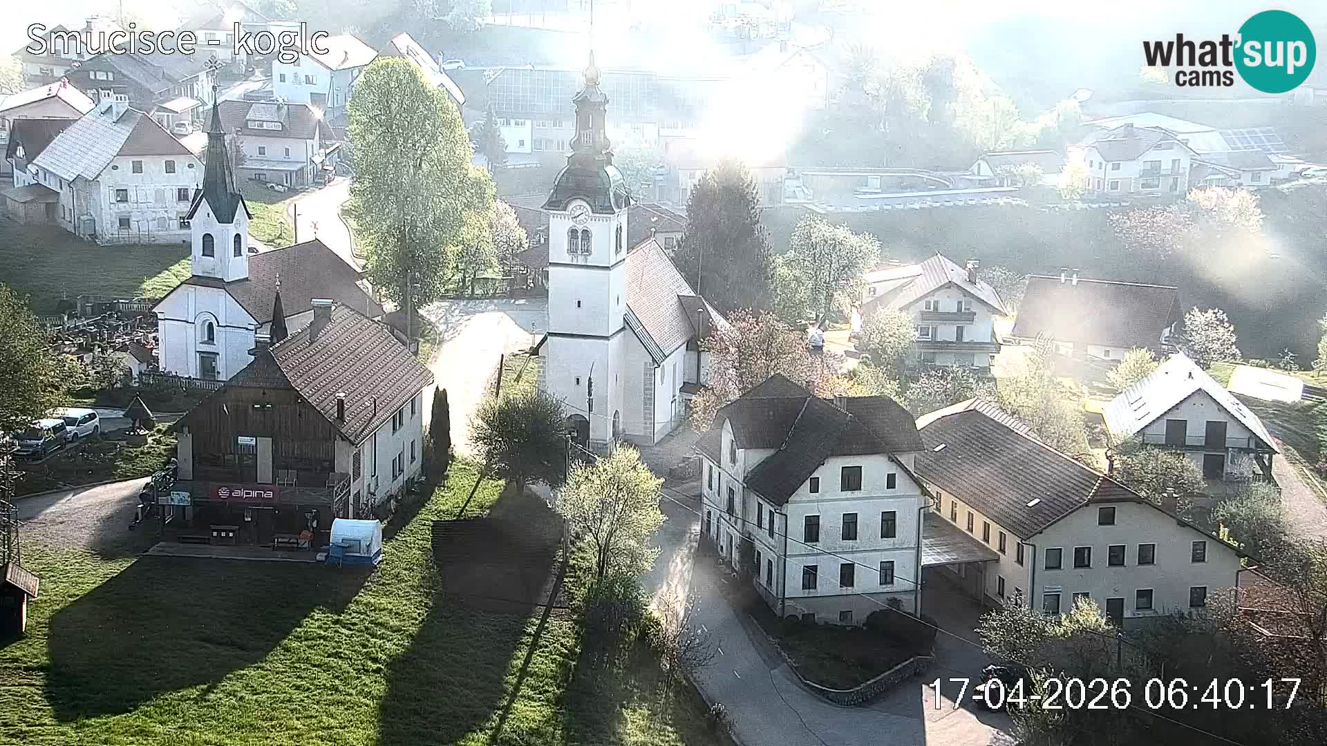 Skikamera Šentjošt – Liveblick auf den oberen Pistenbereich