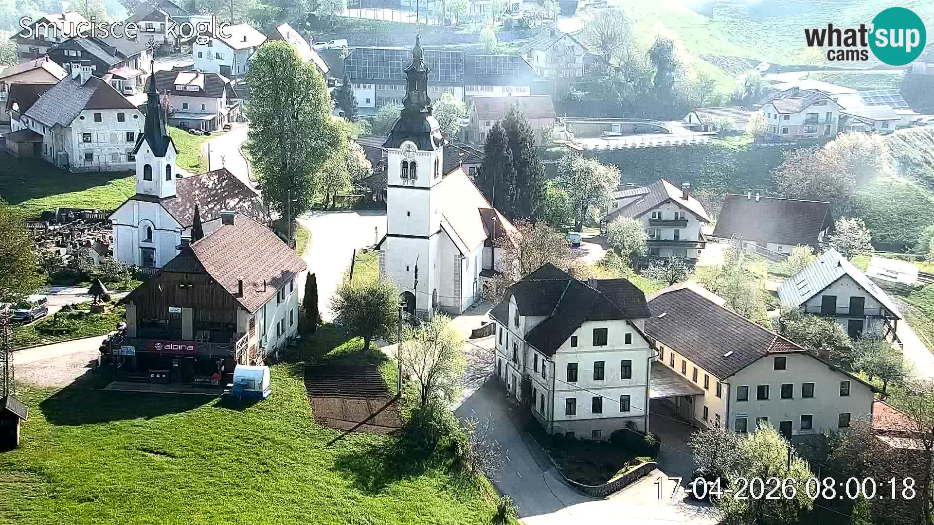 Spletna kamera Šentjošt smučišče – Pogled v živo na zgornji del proge