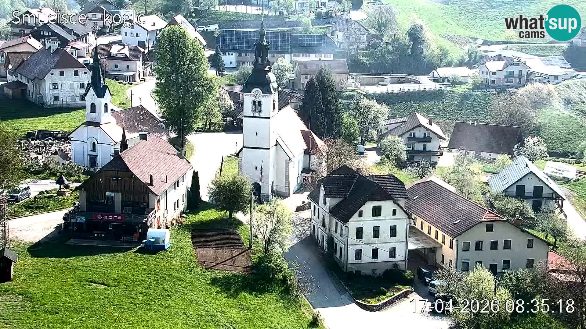 Skikamera Šentjošt – Liveblick auf den oberen Pistenbereich