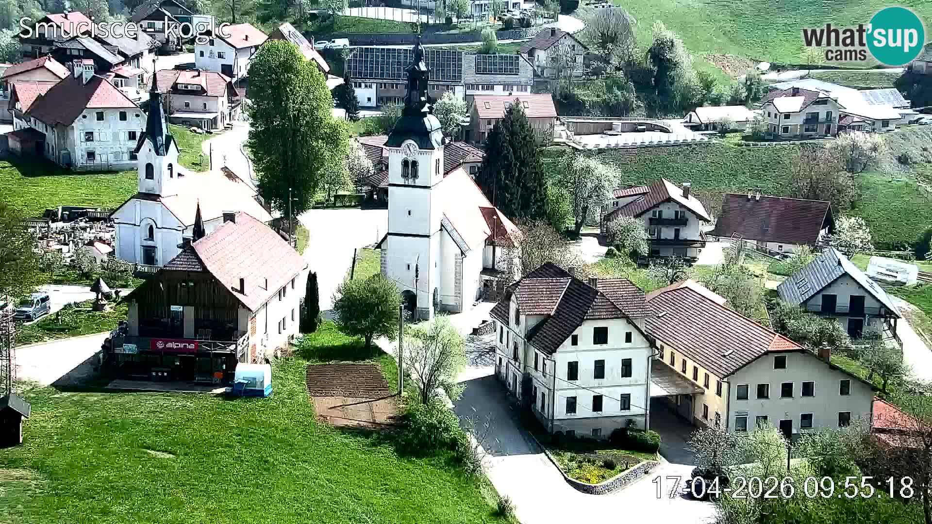 Skikamera Šentjošt – Liveblick auf den oberen Pistenbereich