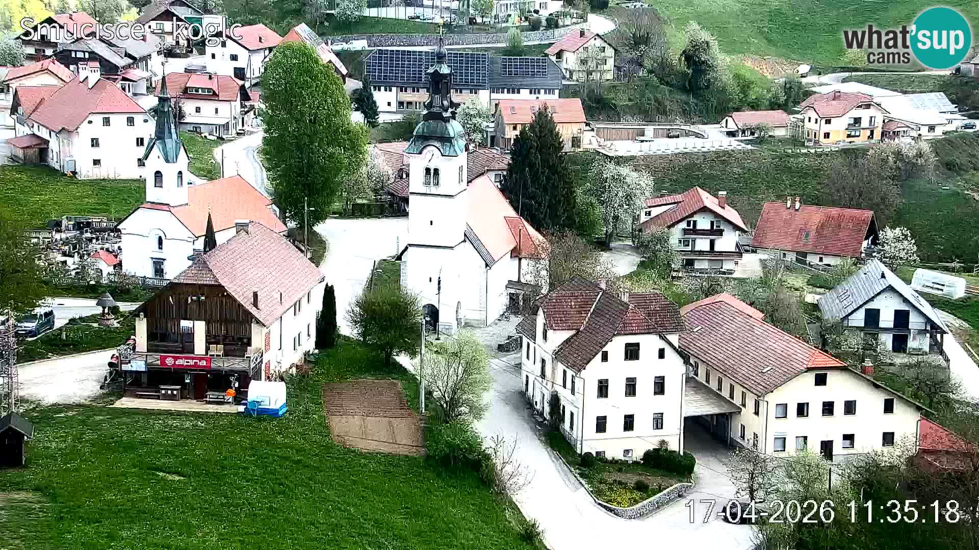 Skikamera Šentjošt – Liveblick auf den oberen Pistenbereich