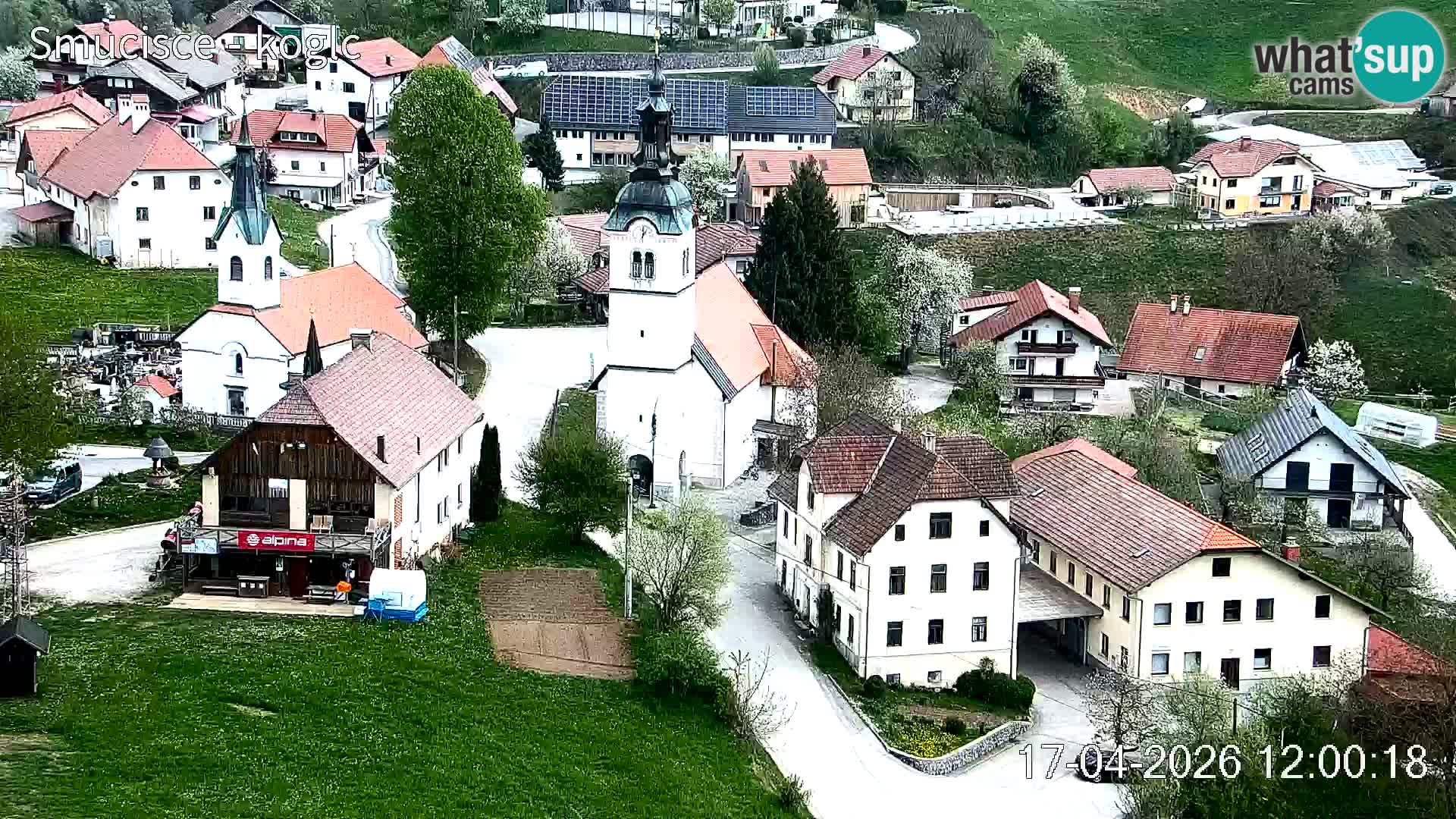 Skikamera Šentjošt – Liveblick auf den oberen Pistenbereich