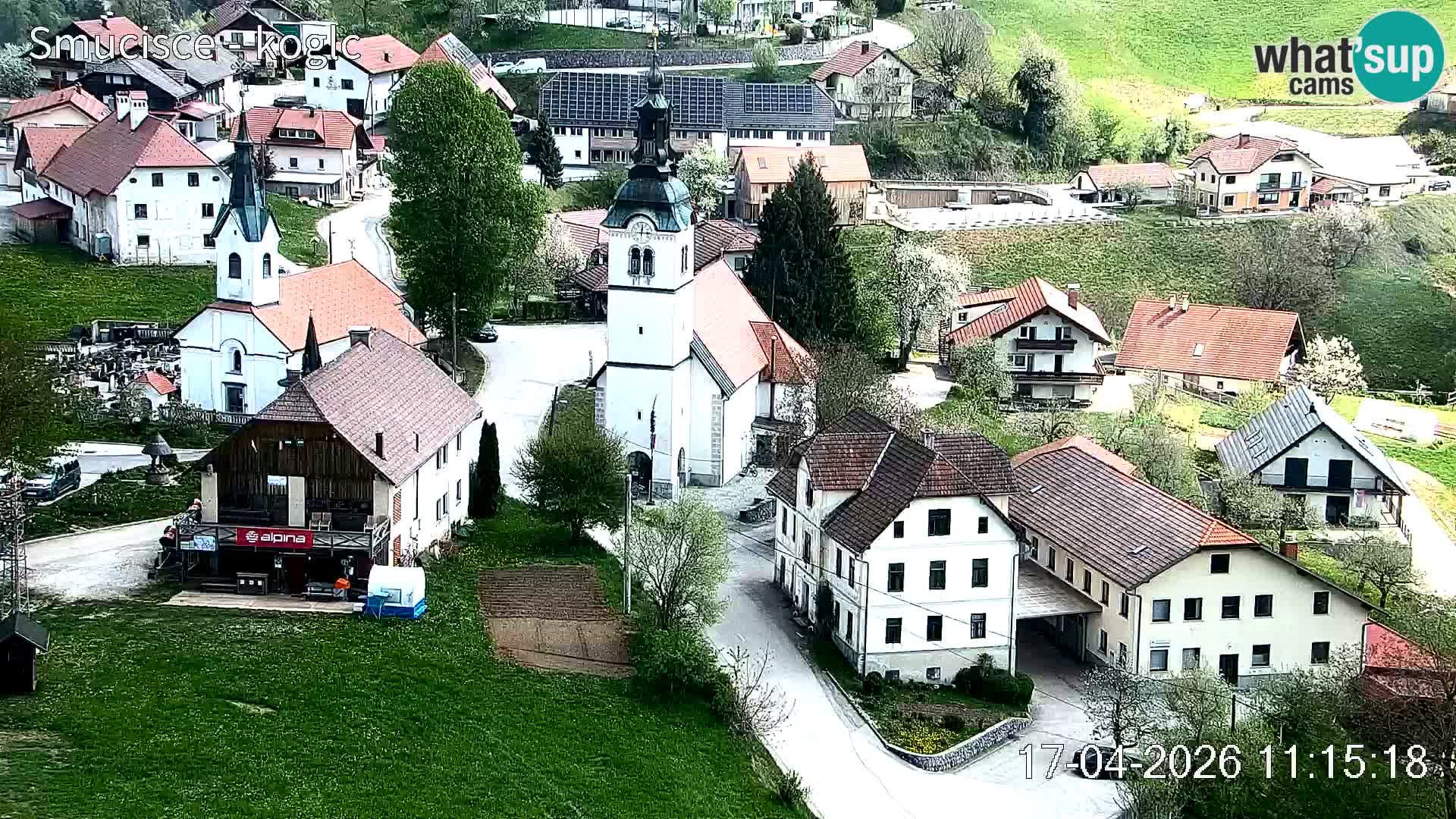 Skikamera Šentjošt – Liveblick auf den oberen Pistenbereich