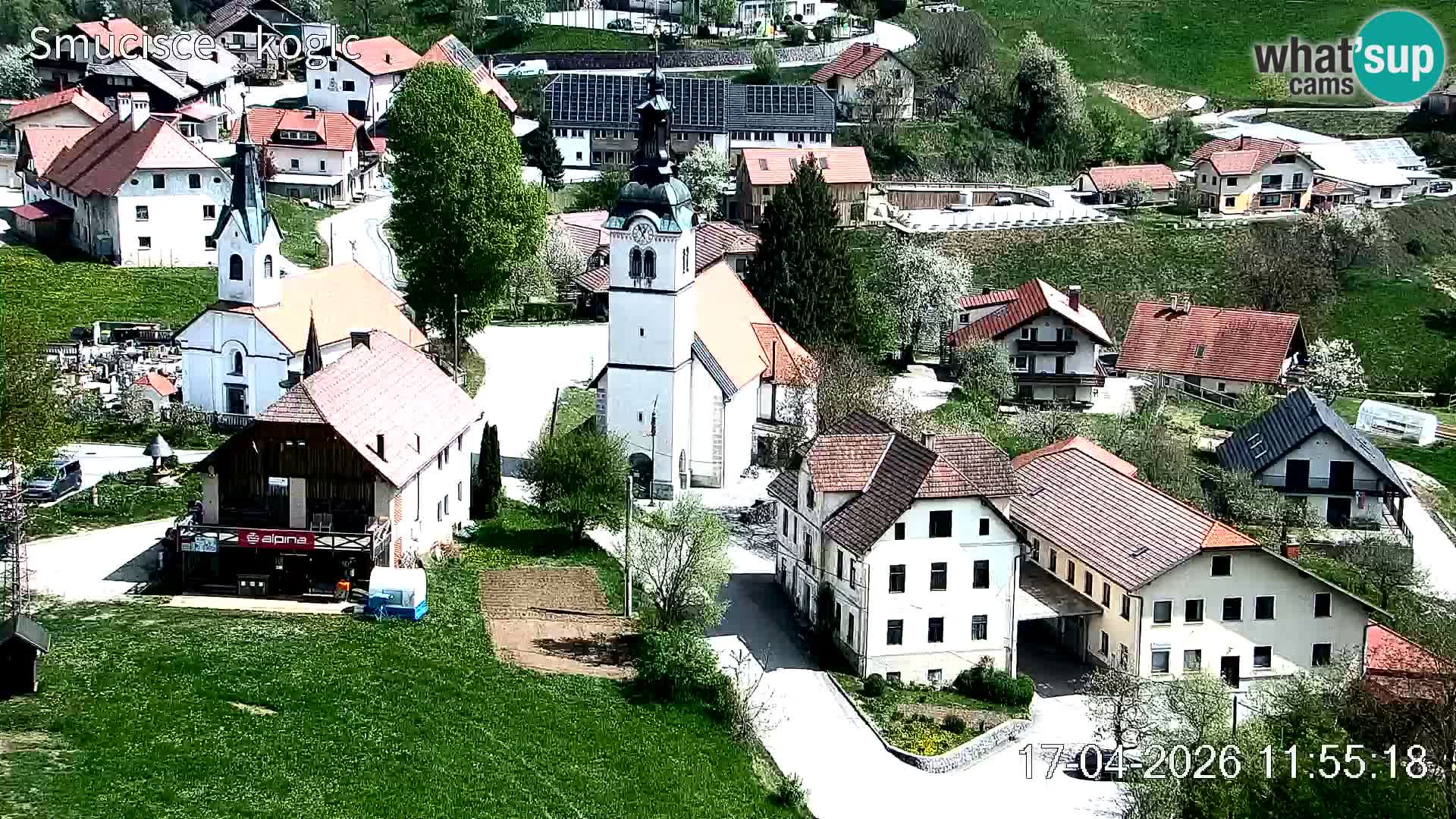 Webcam station de ski Šentjošt – Vue en direct des pistes supérieures
