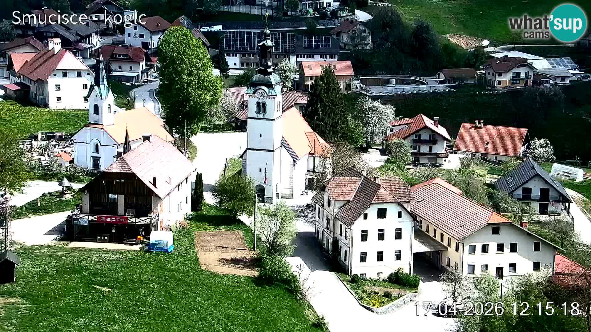 Webcam estación de esquí Šentjošt – Vista en vivo de la pista superior
