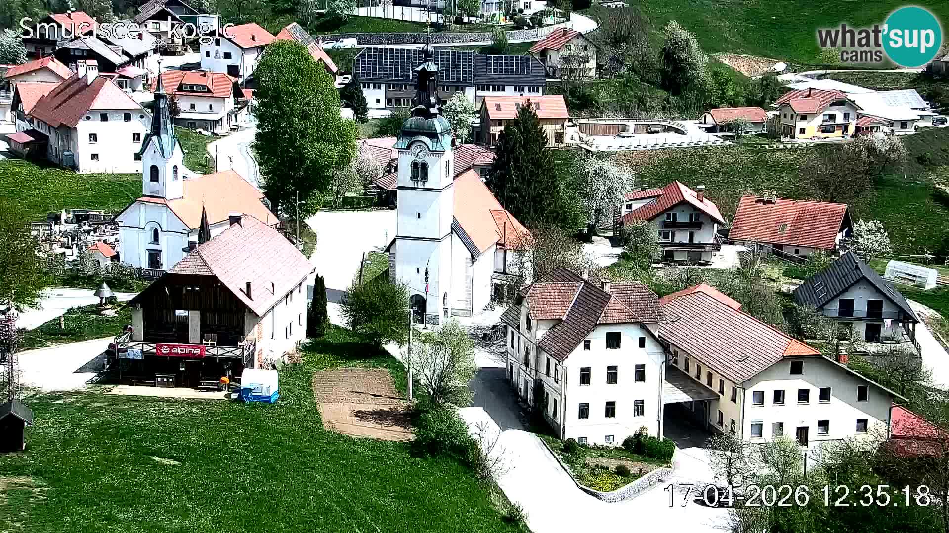 Šentjošt Ski Webcam – Upper Slope Live View