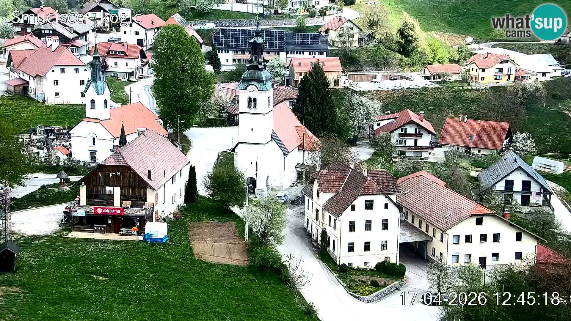 Webcam station de ski Šentjošt – Vue en direct des pistes supérieures