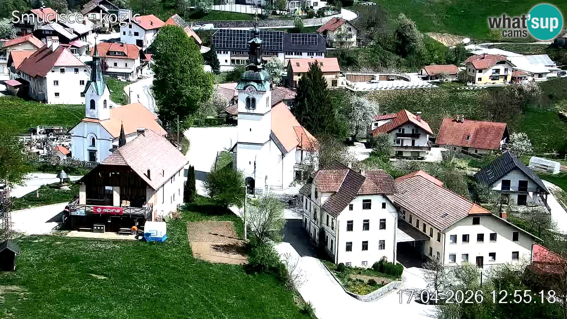 Web kamera Šentjošt skijalište – Pogled uživo na gornji dio staze