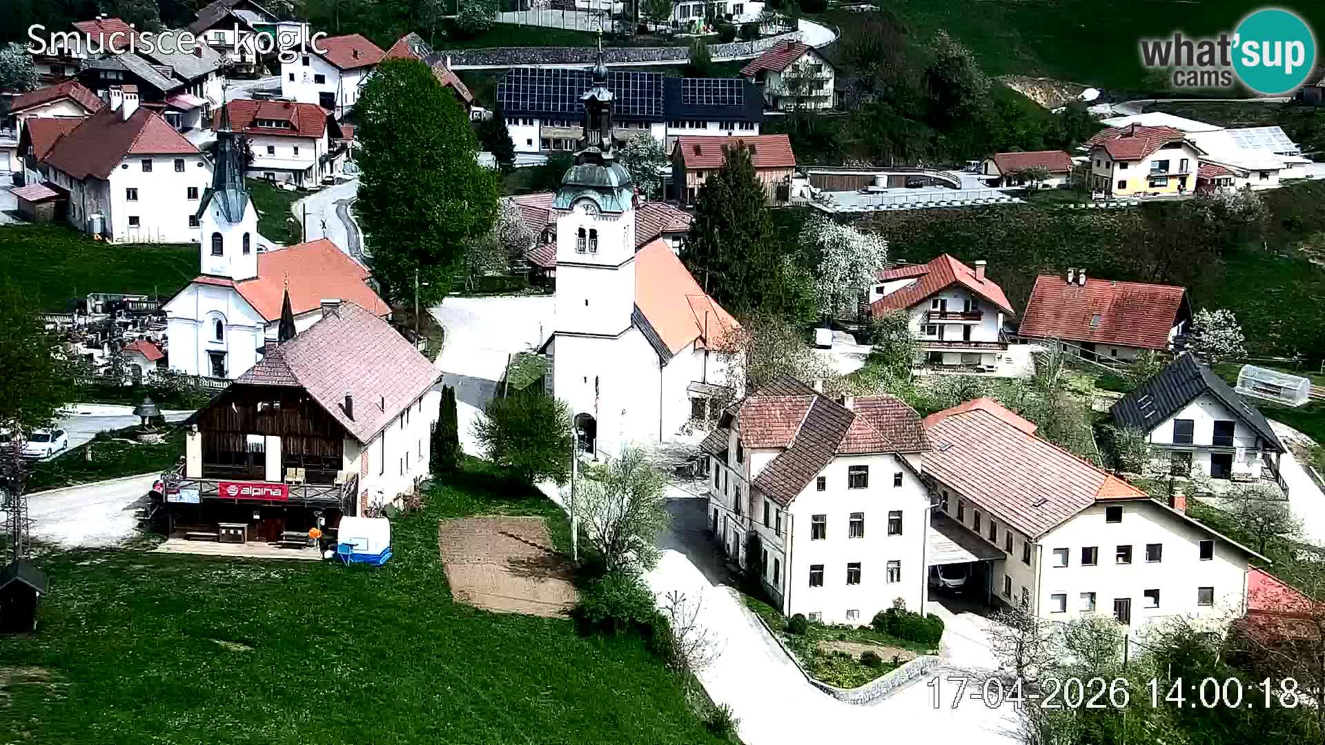 Webcam estación de esquí Šentjošt – Vista en vivo de la pista superior