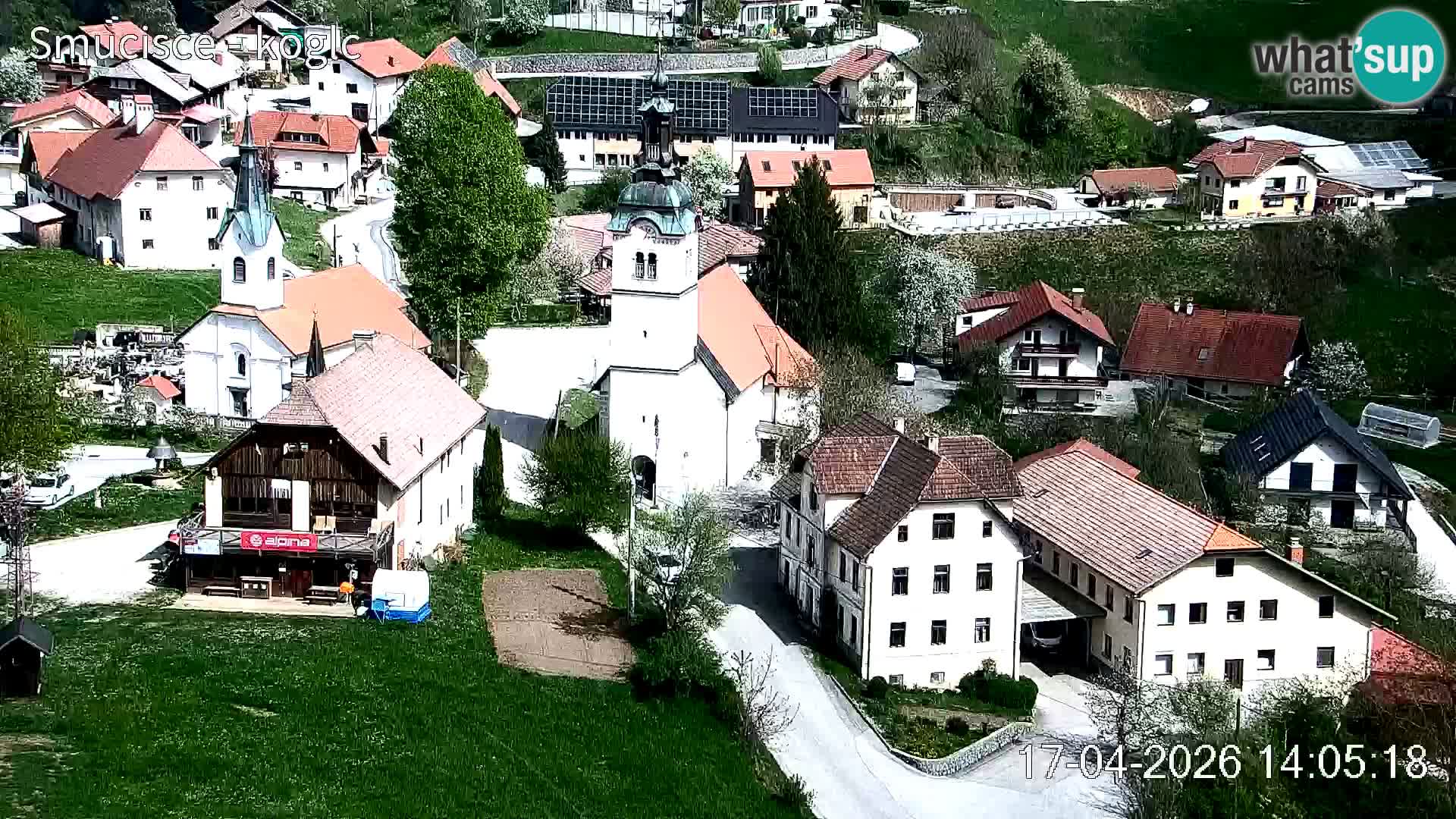 Webcam estación de esquí Šentjošt – Vista en vivo de la pista superior
