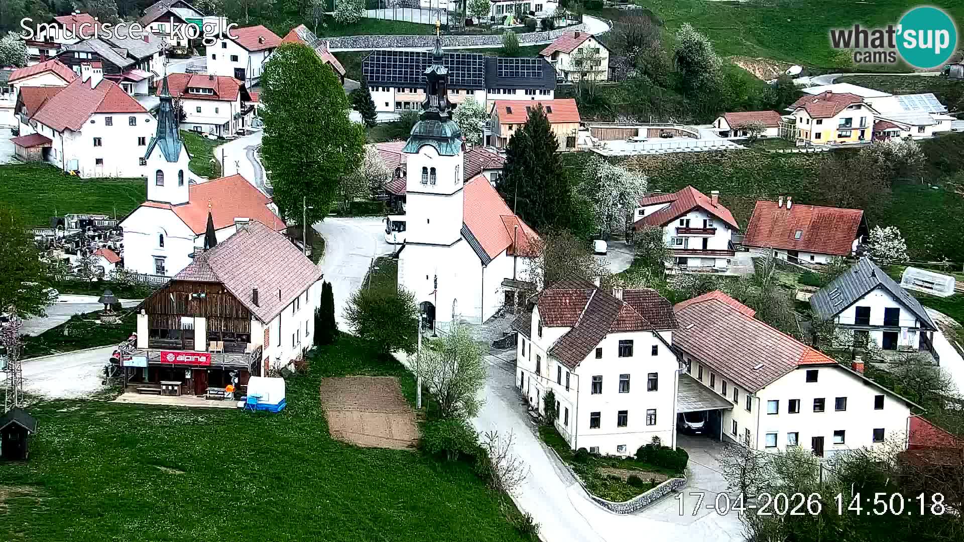 Webcam station de ski Šentjošt – Vue en direct des pistes supérieures
