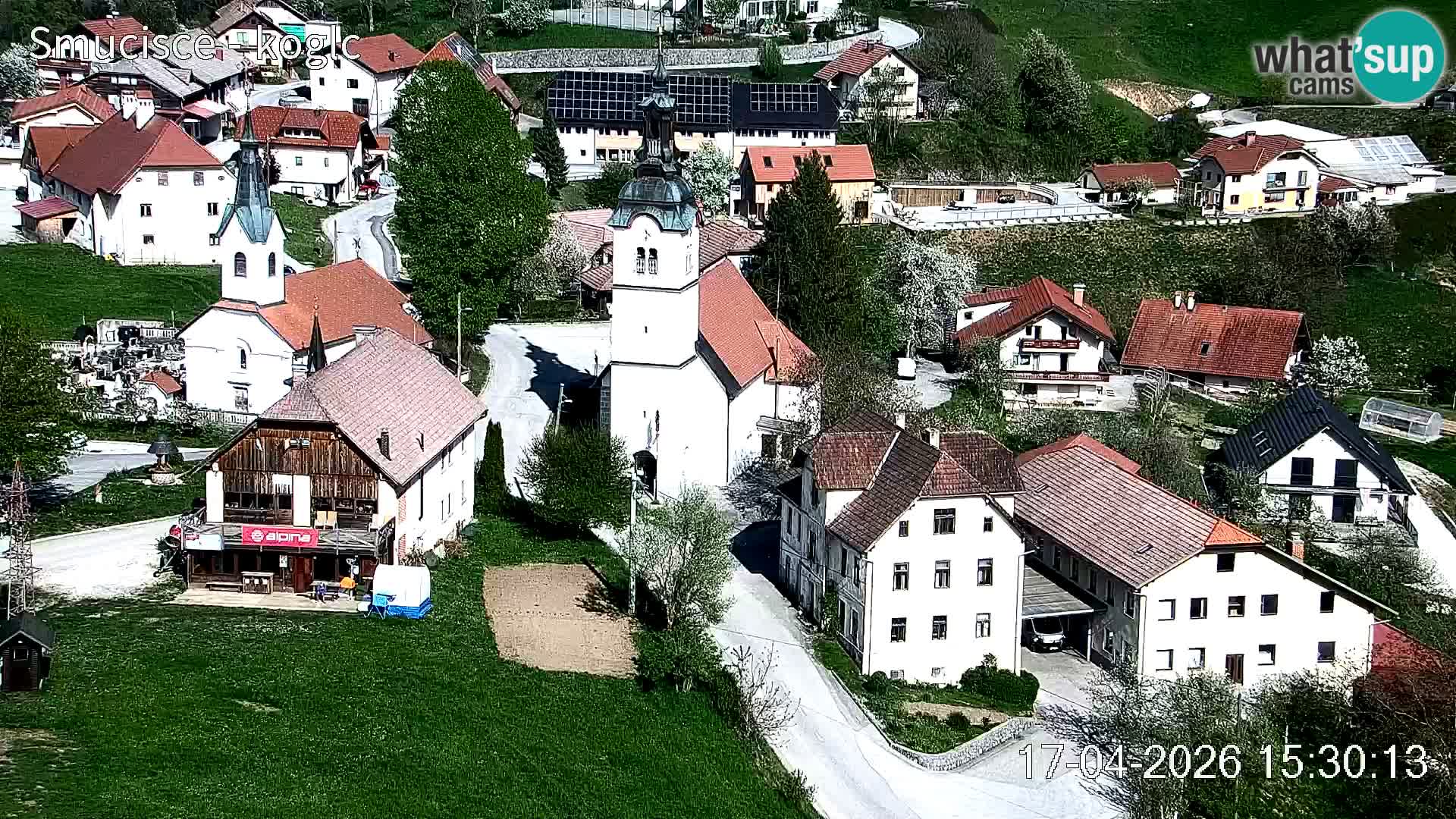 Webcam estación de esquí Šentjošt – Vista en vivo de la pista superior