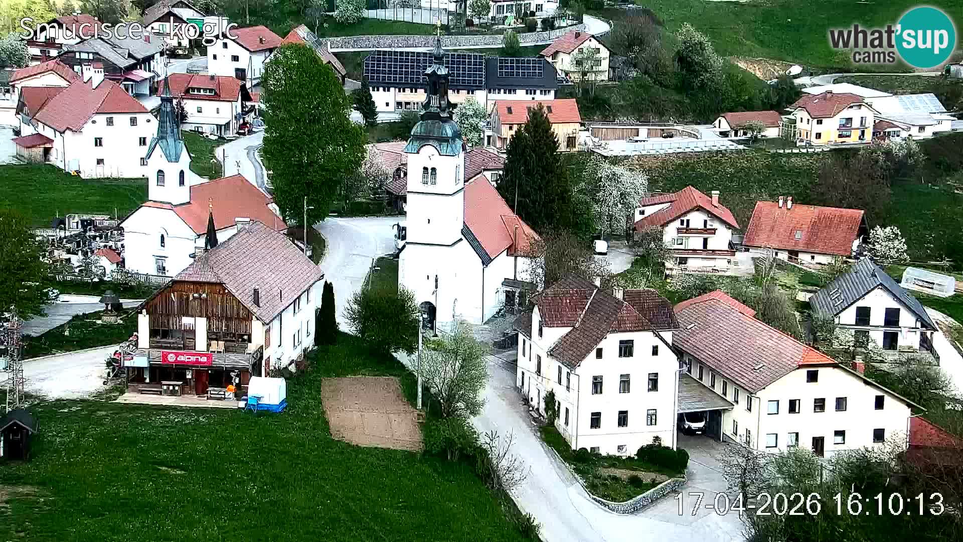 Skikamera Šentjošt – Liveblick auf den oberen Pistenbereich