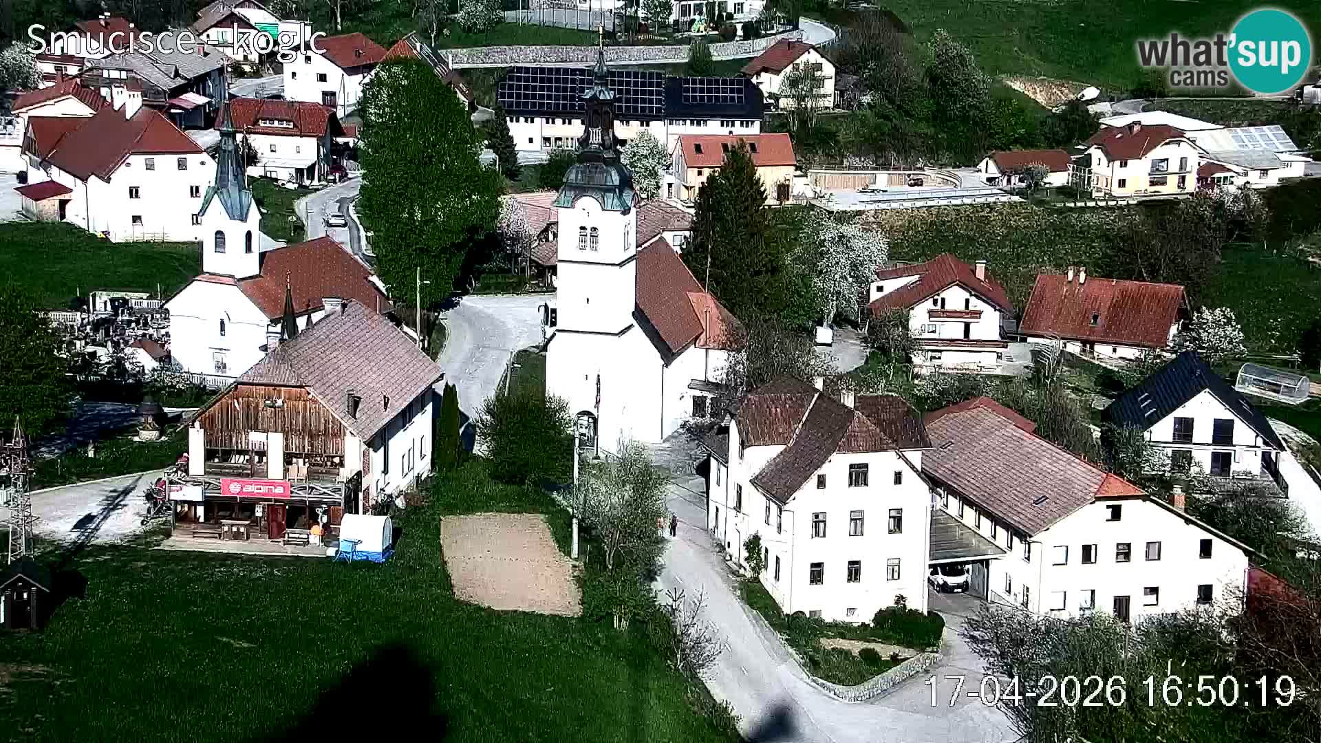Skikamera Šentjošt – Liveblick auf den oberen Pistenbereich