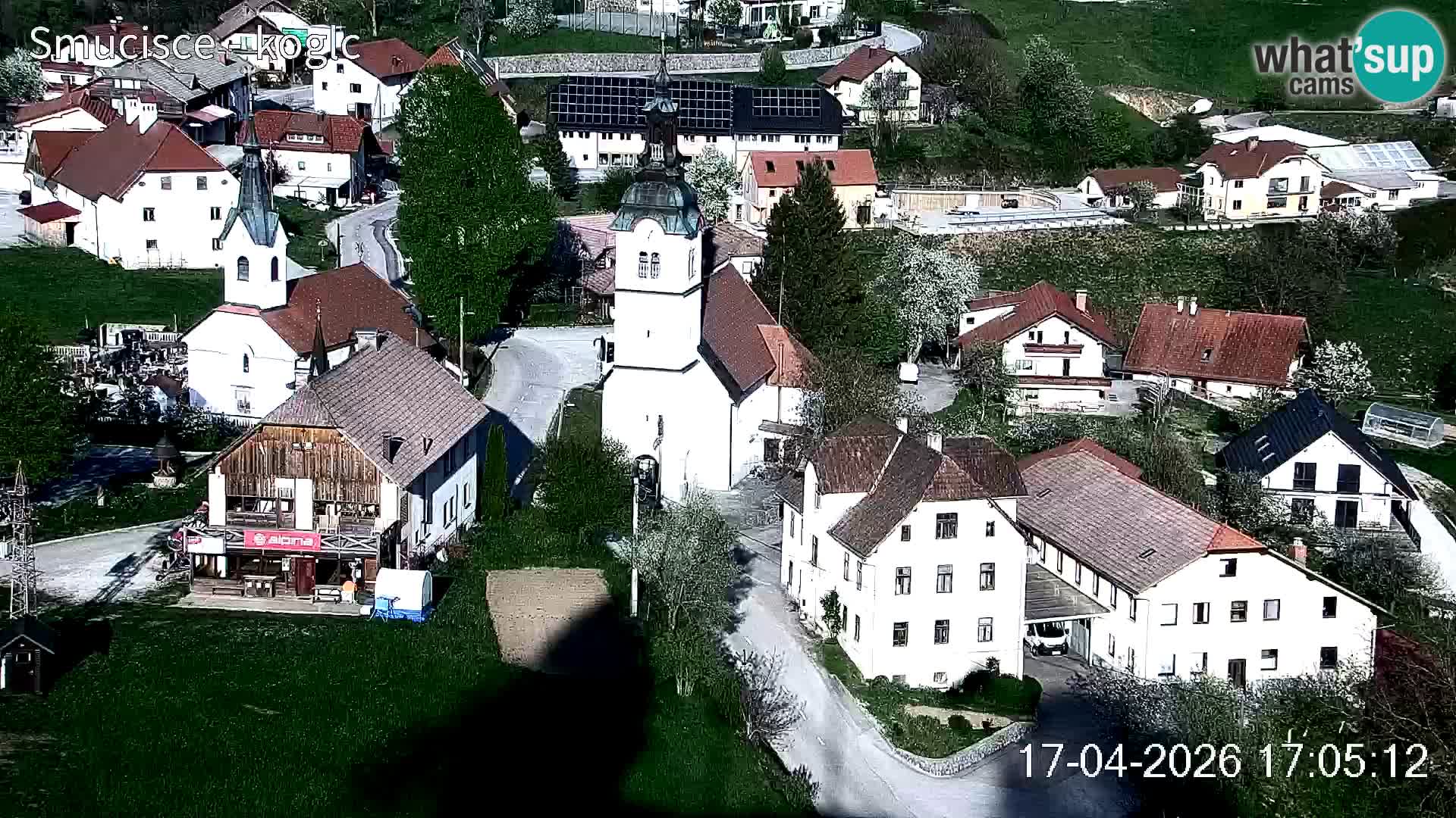 Webcam estación de esquí Šentjošt – Vista en vivo de la pista superior