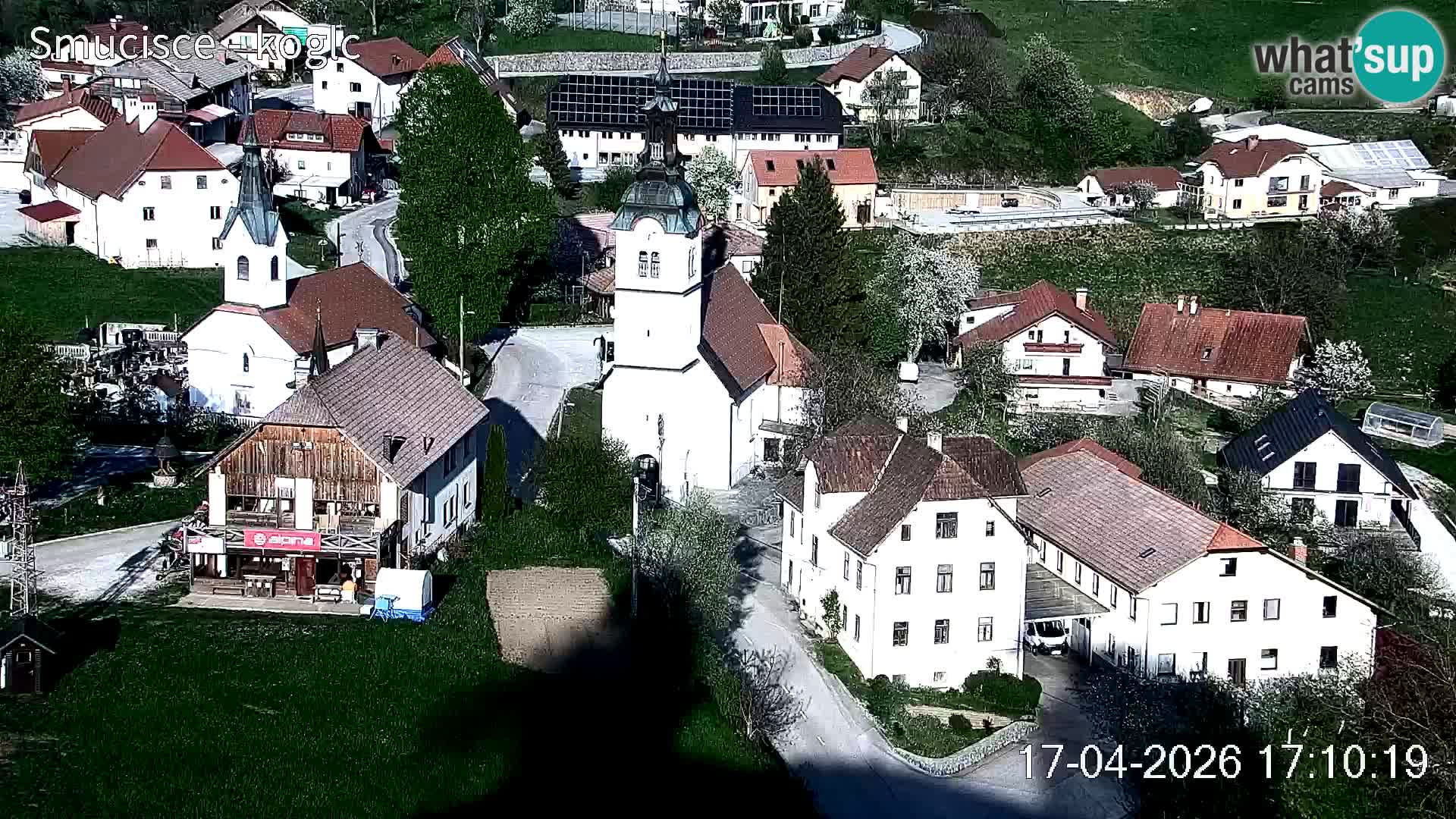 Spletna kamera Šentjošt smučišče – Pogled v živo na zgornji del proge