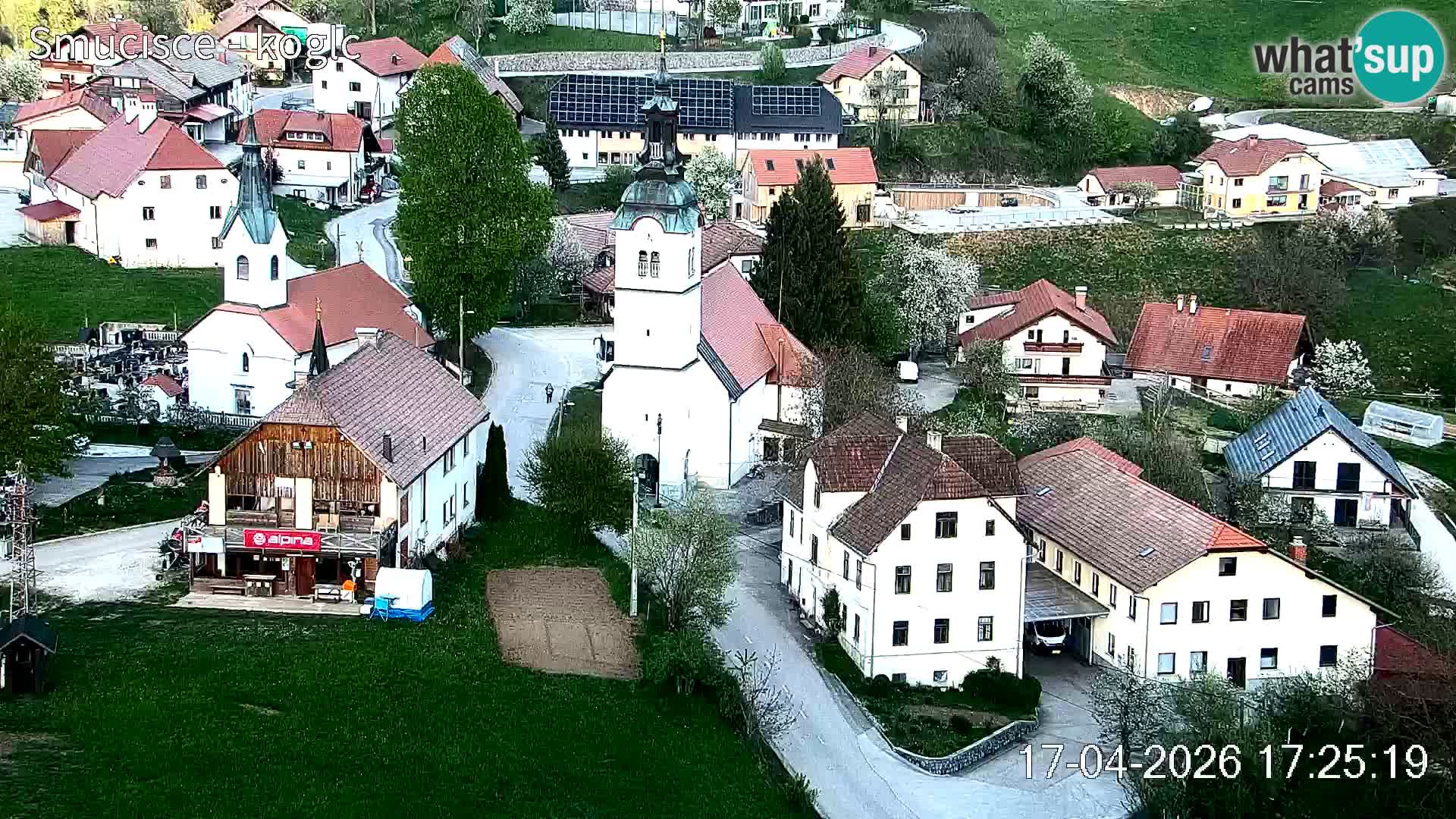 Web kamera Šentjošt skijalište – Pogled uživo na gornji dio staze