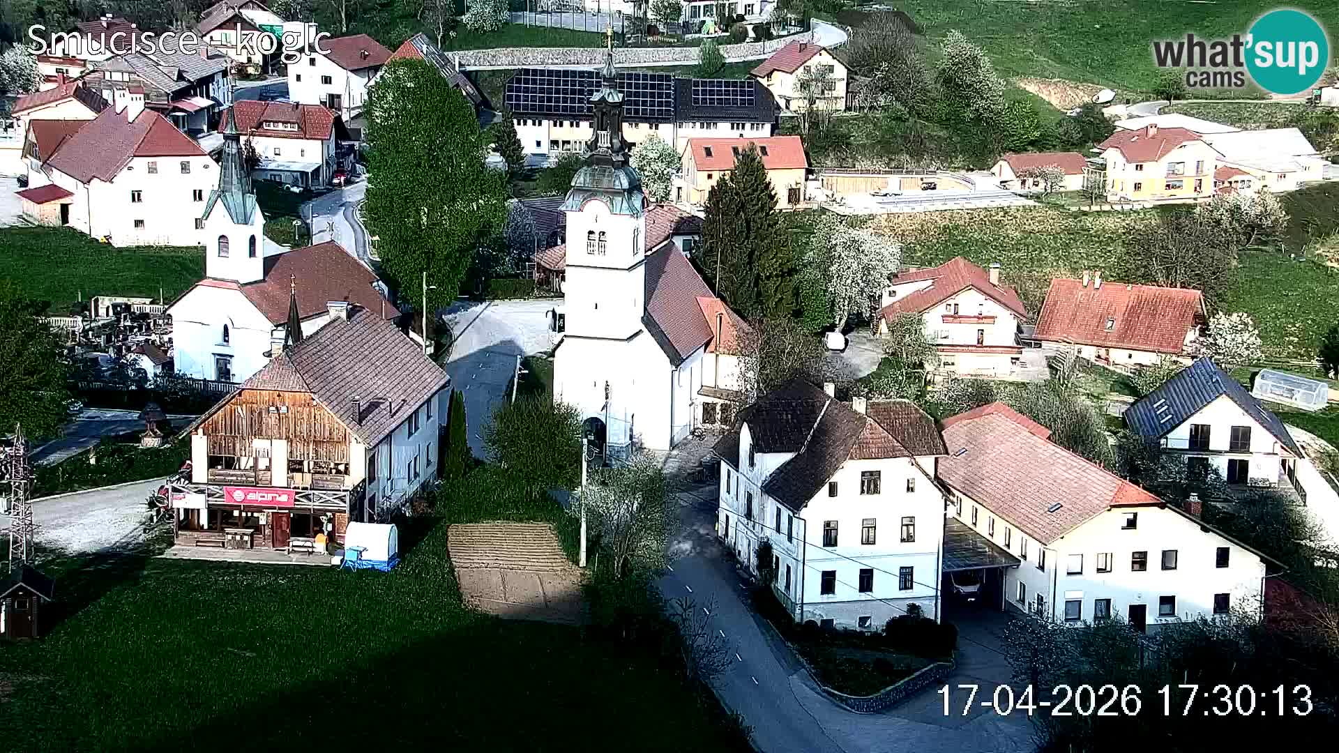 Skikamera Šentjošt – Liveblick auf den oberen Pistenbereich