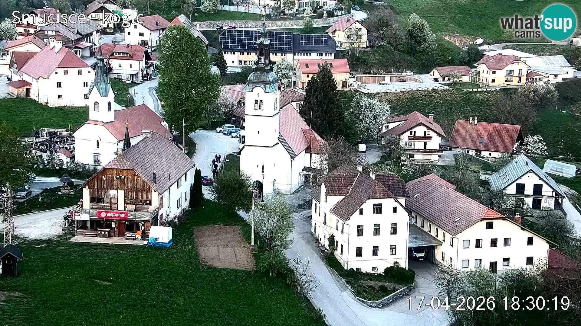 Skikamera Šentjošt – Liveblick auf den oberen Pistenbereich