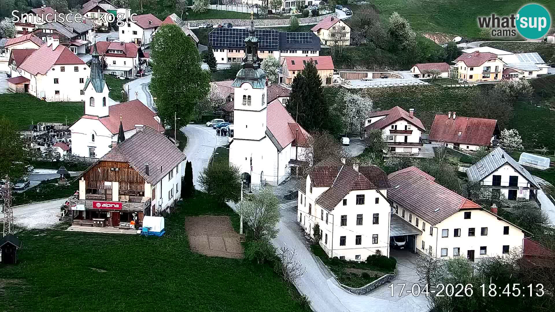 Spletna kamera Šentjošt smučišče – Pogled v živo na zgornji del proge