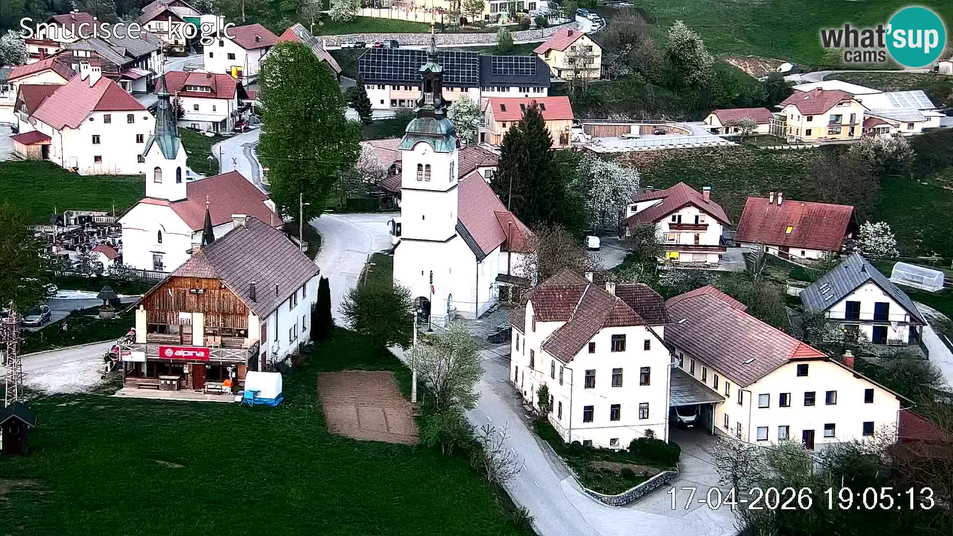 Skikamera Šentjošt – Liveblick auf den oberen Pistenbereich