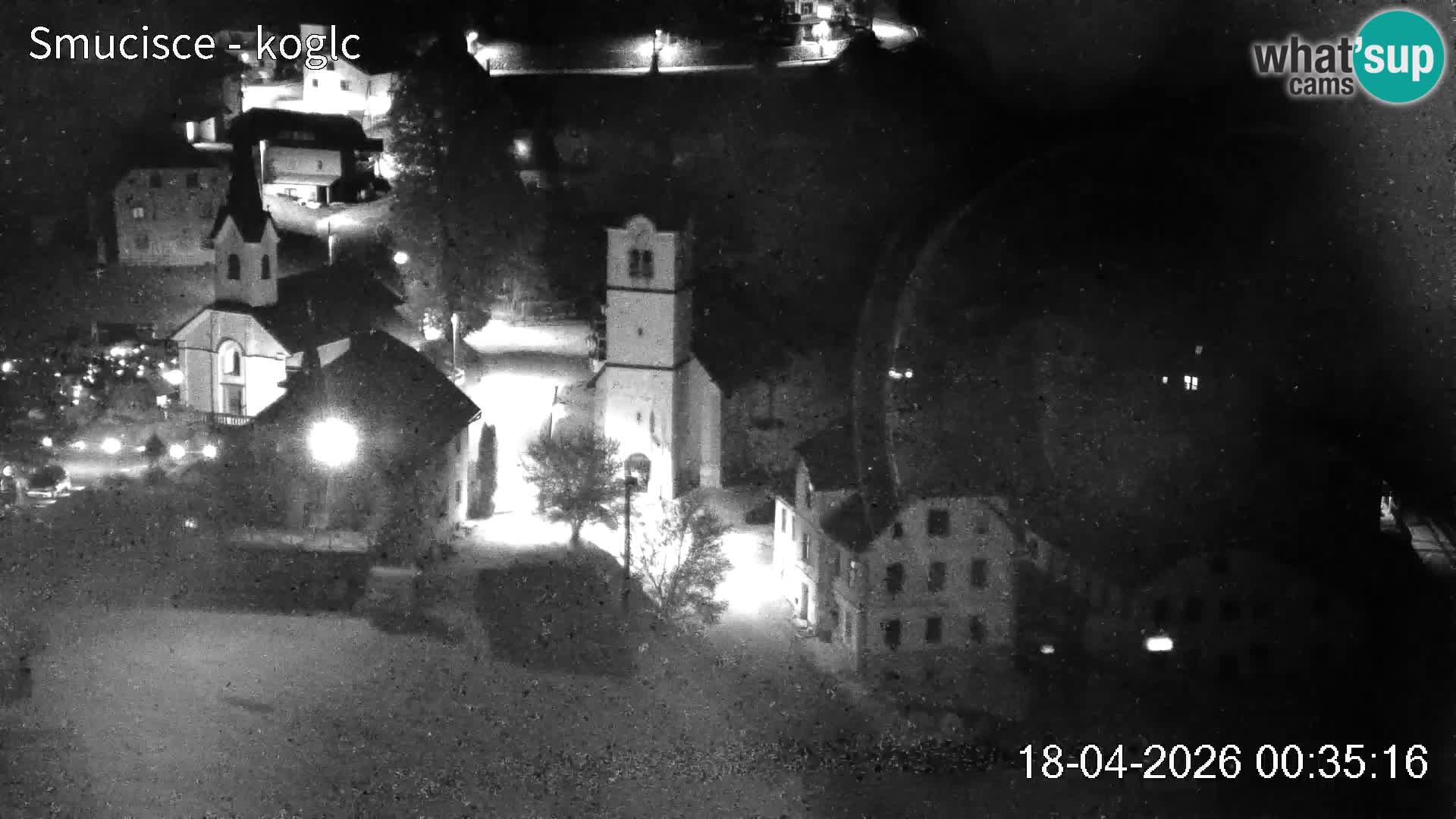 Webcam Šentjošt sci – Vista live sulla parte alta della pista