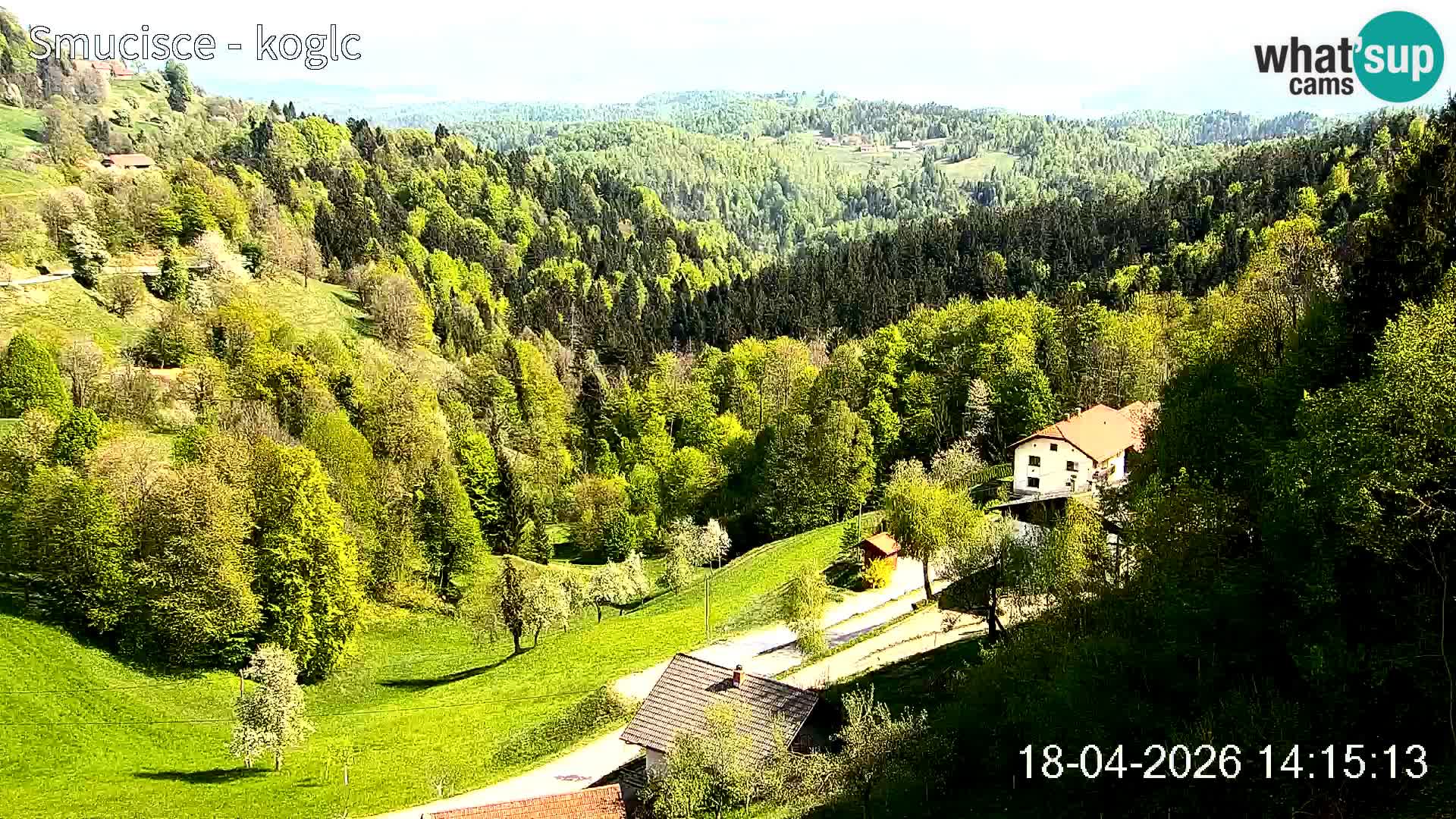 Skikamera Šentjošt – Liveblick auf den oberen Pistenbereich