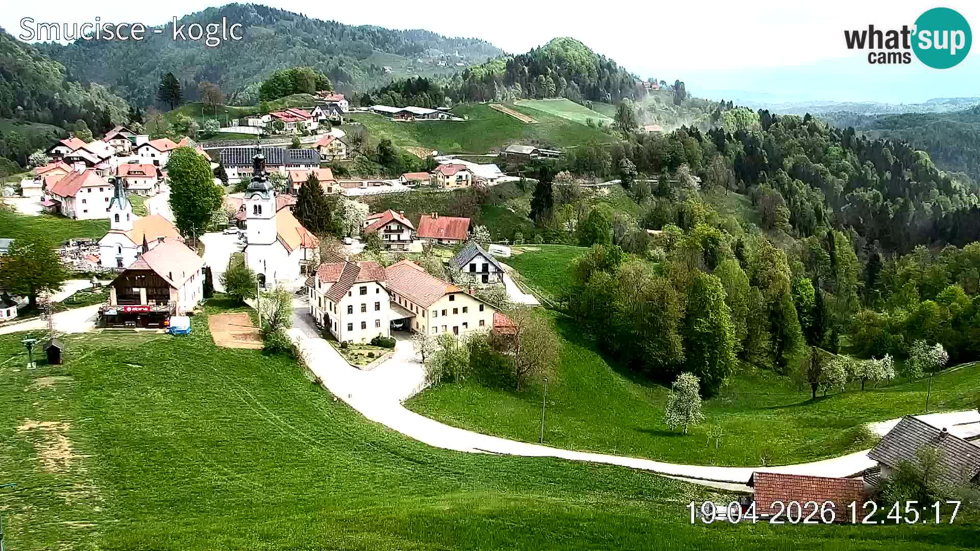 Webcam station de ski Šentjošt – Vue en direct des pistes supérieures