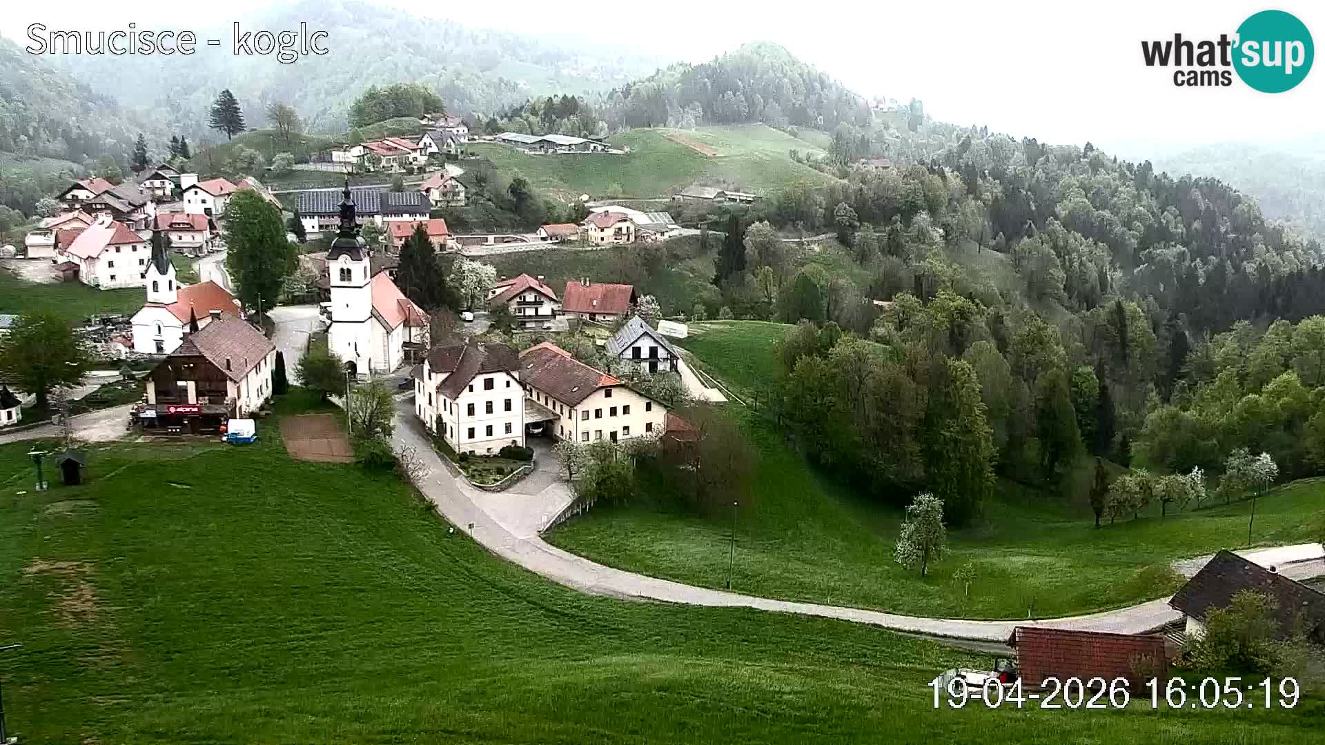 Webcam station de ski Šentjošt – Vue en direct des pistes supérieures
