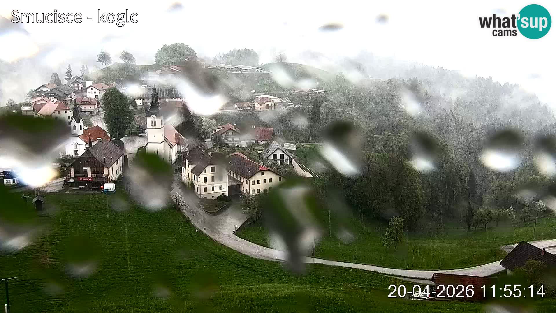 Spletna kamera Šentjošt smučišče – Pogled v živo na zgornji del proge