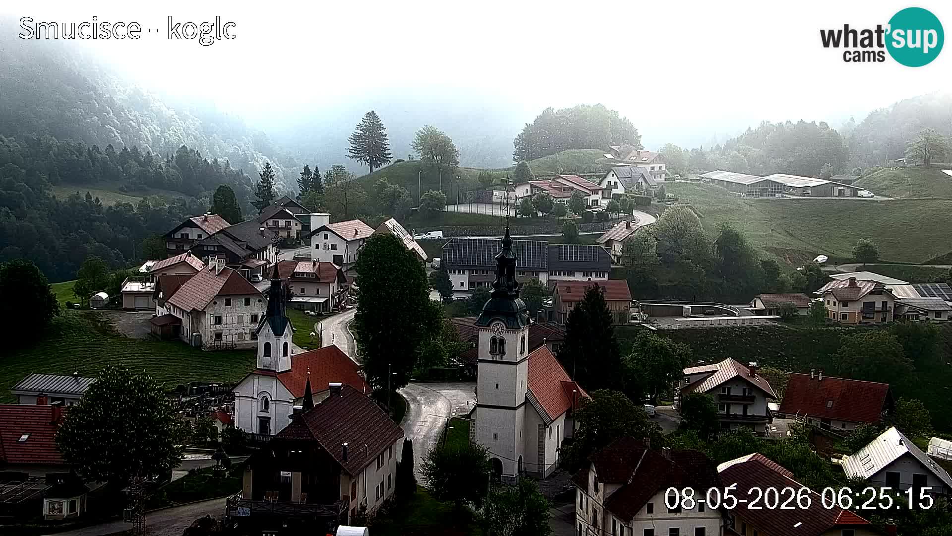 Web kamera Šentjošt skijalište – Pogled uživo na gornji dio staze
