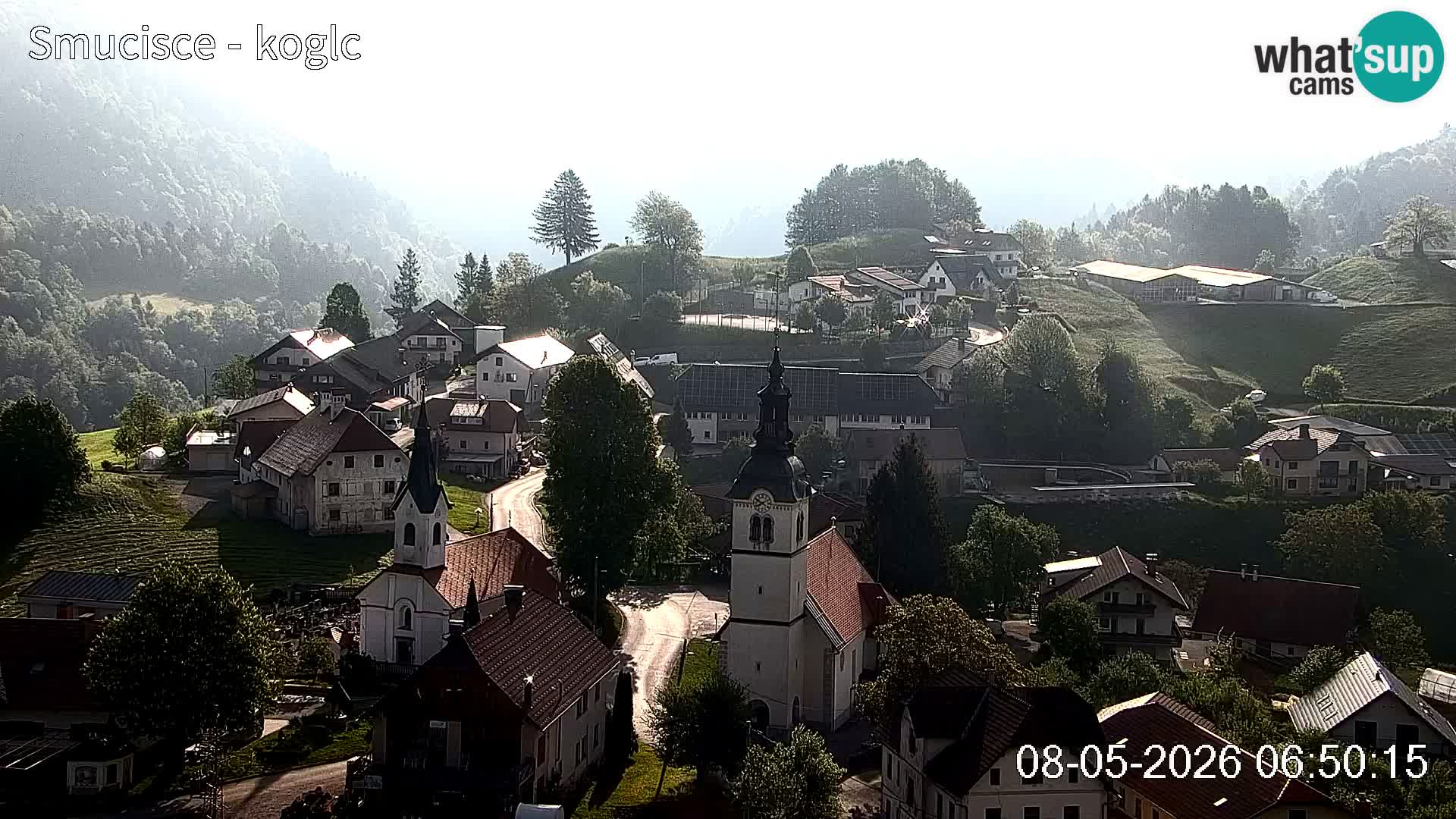 Spletna kamera Šentjošt smučišče – Pogled v živo na zgornji del proge