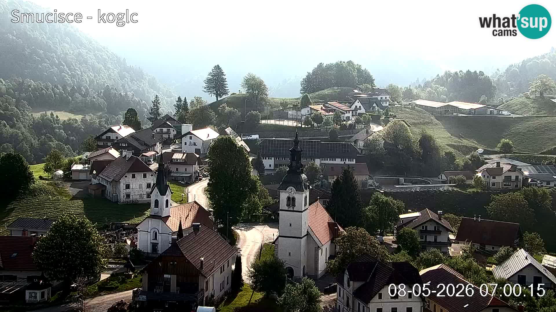 Skikamera Šentjošt – Liveblick auf den oberen Pistenbereich