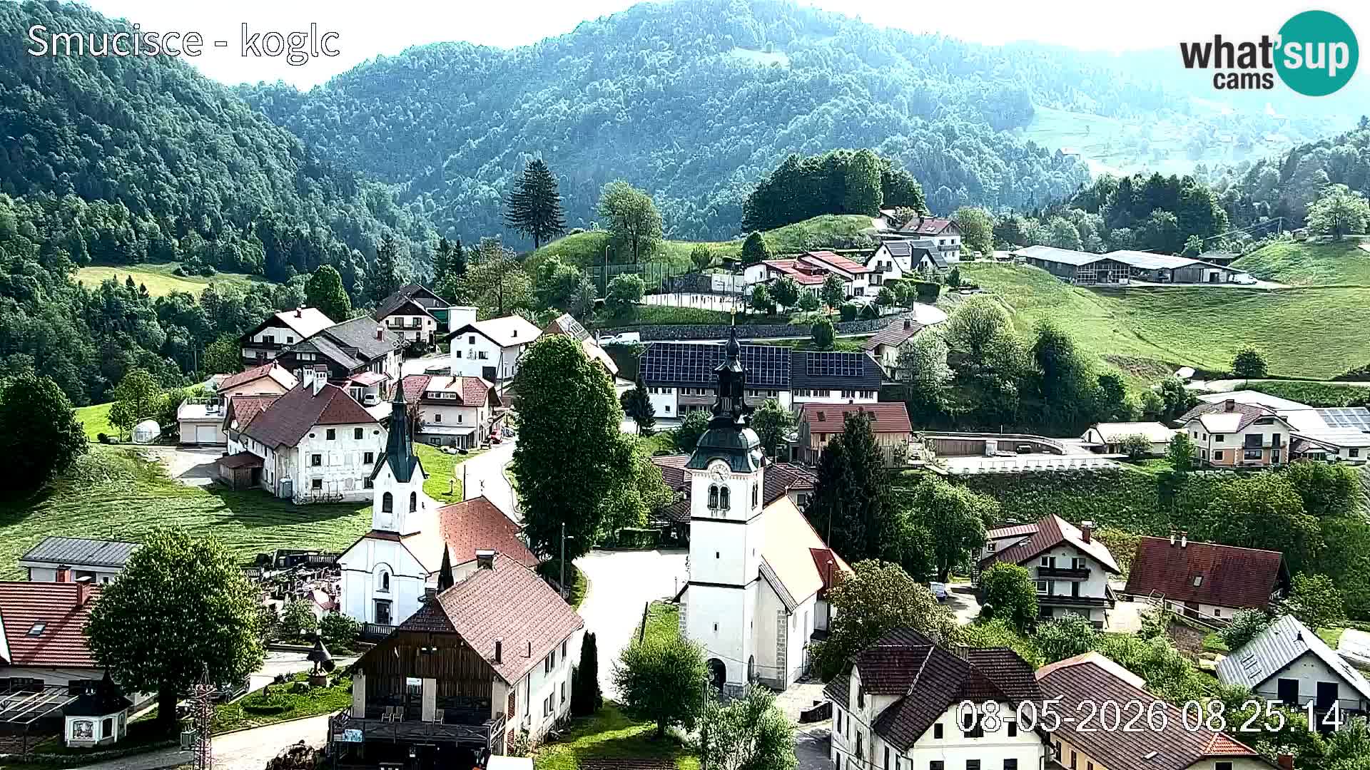 Webcam station de ski Šentjošt – Vue en direct des pistes supérieures