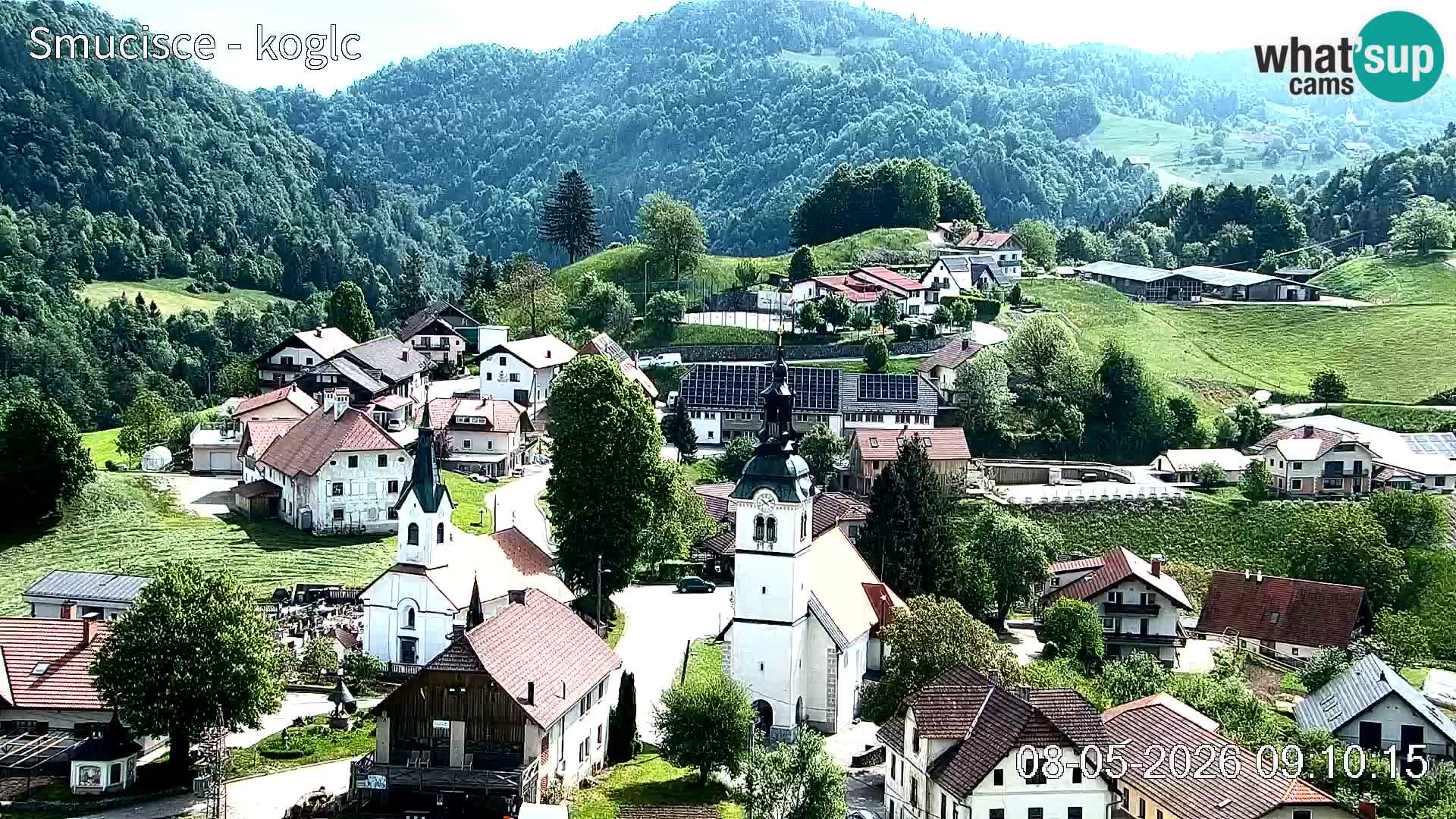 Skikamera Šentjošt – Liveblick auf den oberen Pistenbereich