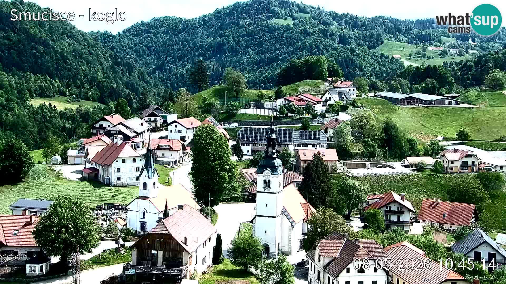 Webcam estación de esquí Šentjošt – Vista en vivo de la pista superior