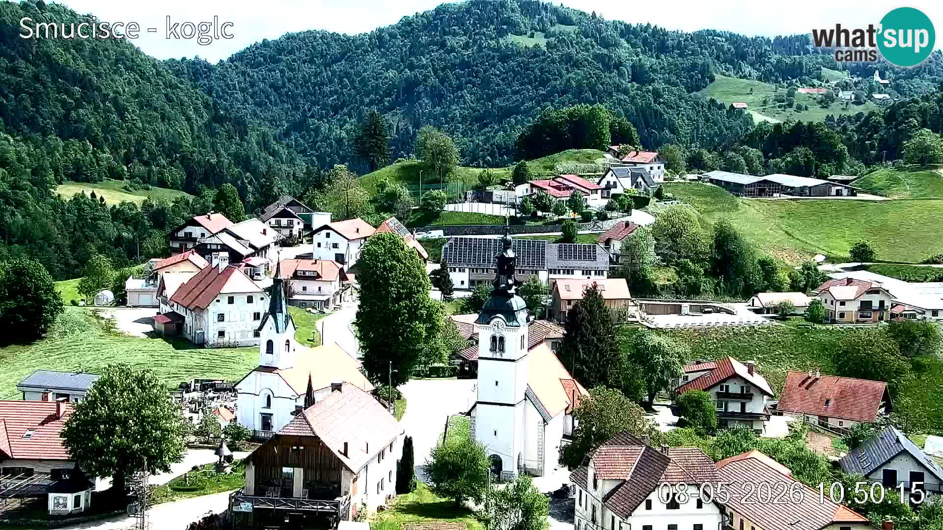 Webcam estación de esquí Šentjošt – Vista en vivo de la pista superior