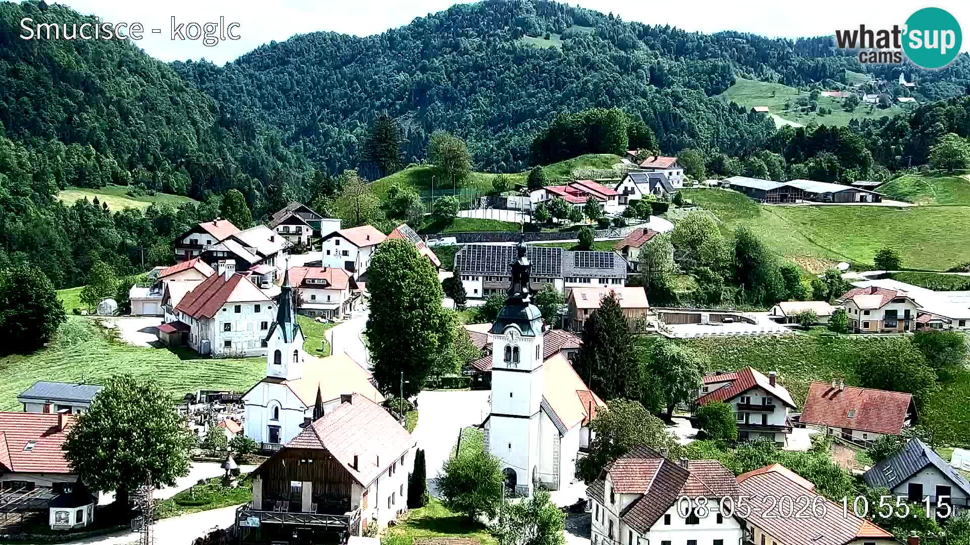 Webcam station de ski Šentjošt – Vue en direct des pistes supérieures