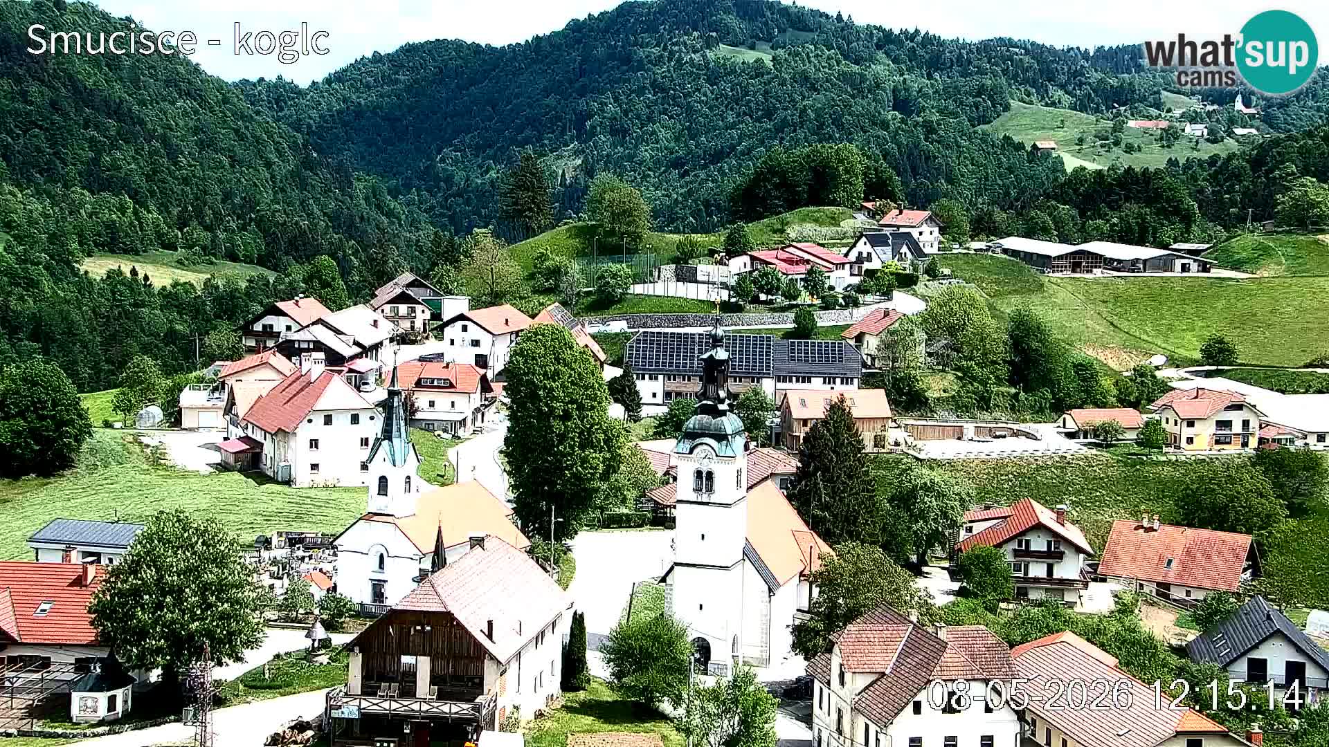 Webcam station de ski Šentjošt – Vue en direct des pistes supérieures