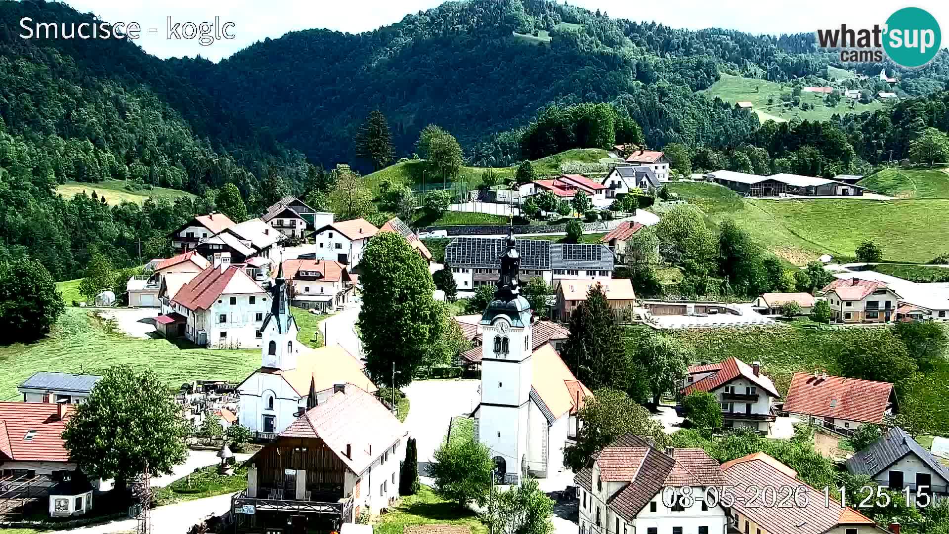 Skikamera Šentjošt – Liveblick auf den oberen Pistenbereich